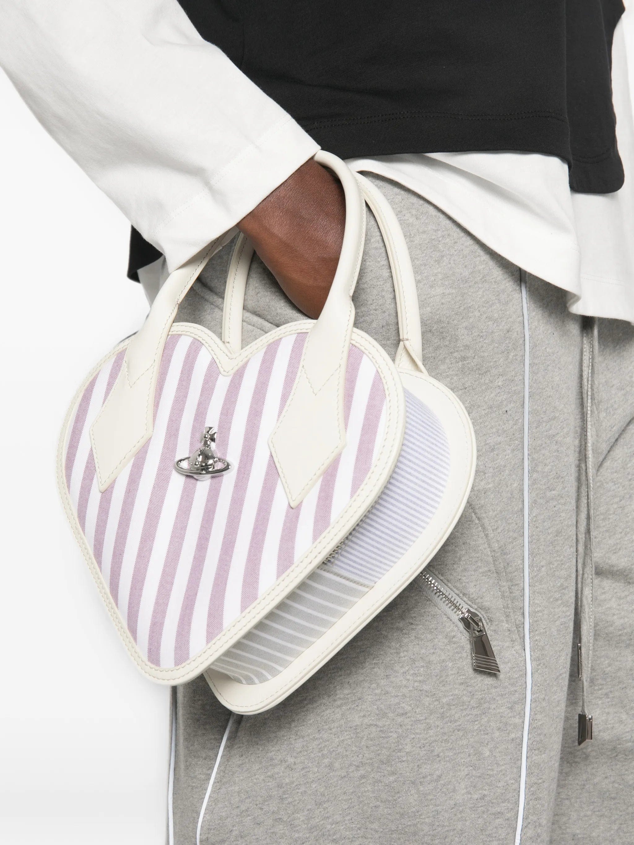 Vivienne Westwood Josephine heart-shape cross body bag