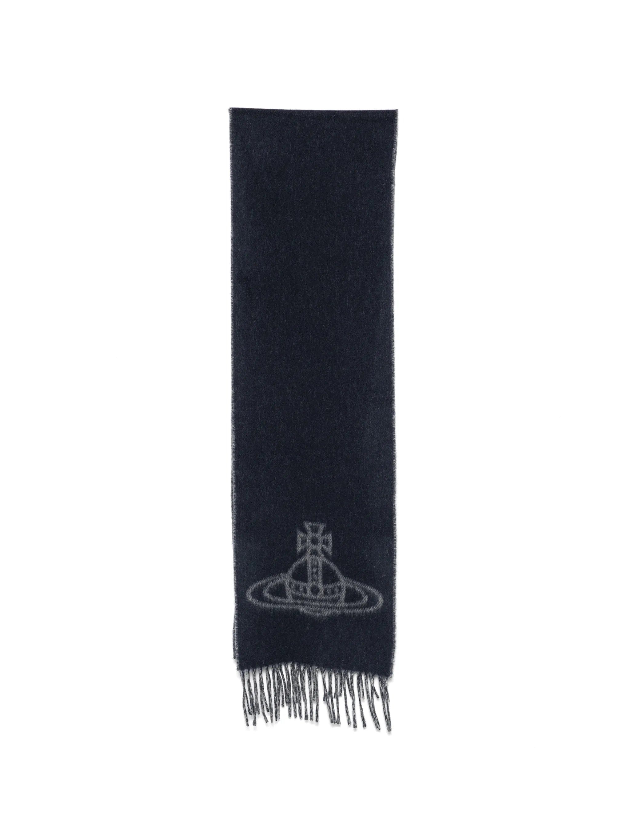 Vivienne Westwood Orb-motif fringed scarf
