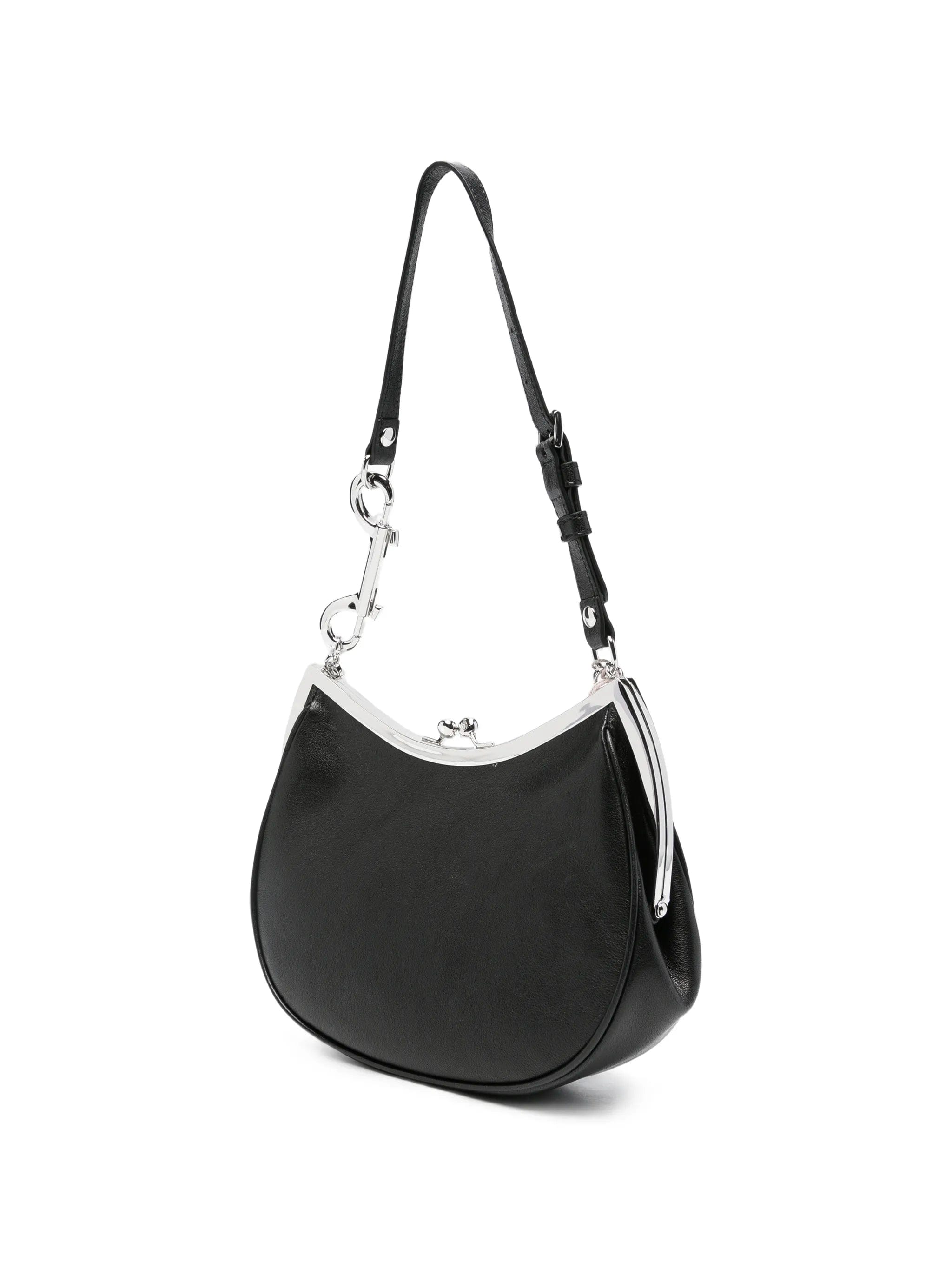 Vivienne Westwood charm-embellished leather shoulder bag