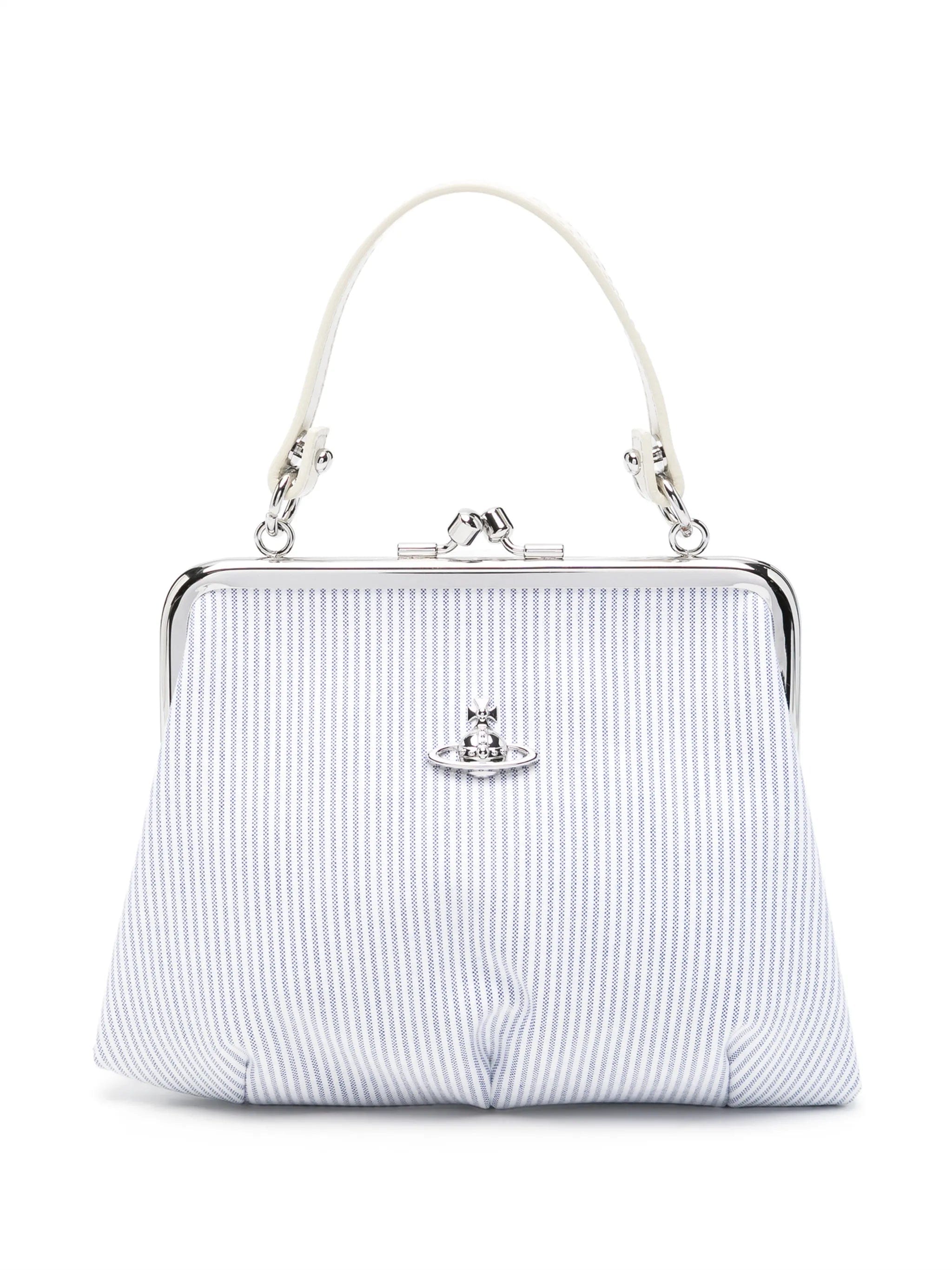 Vivienne Westwood Granny Frame striped tote bag
