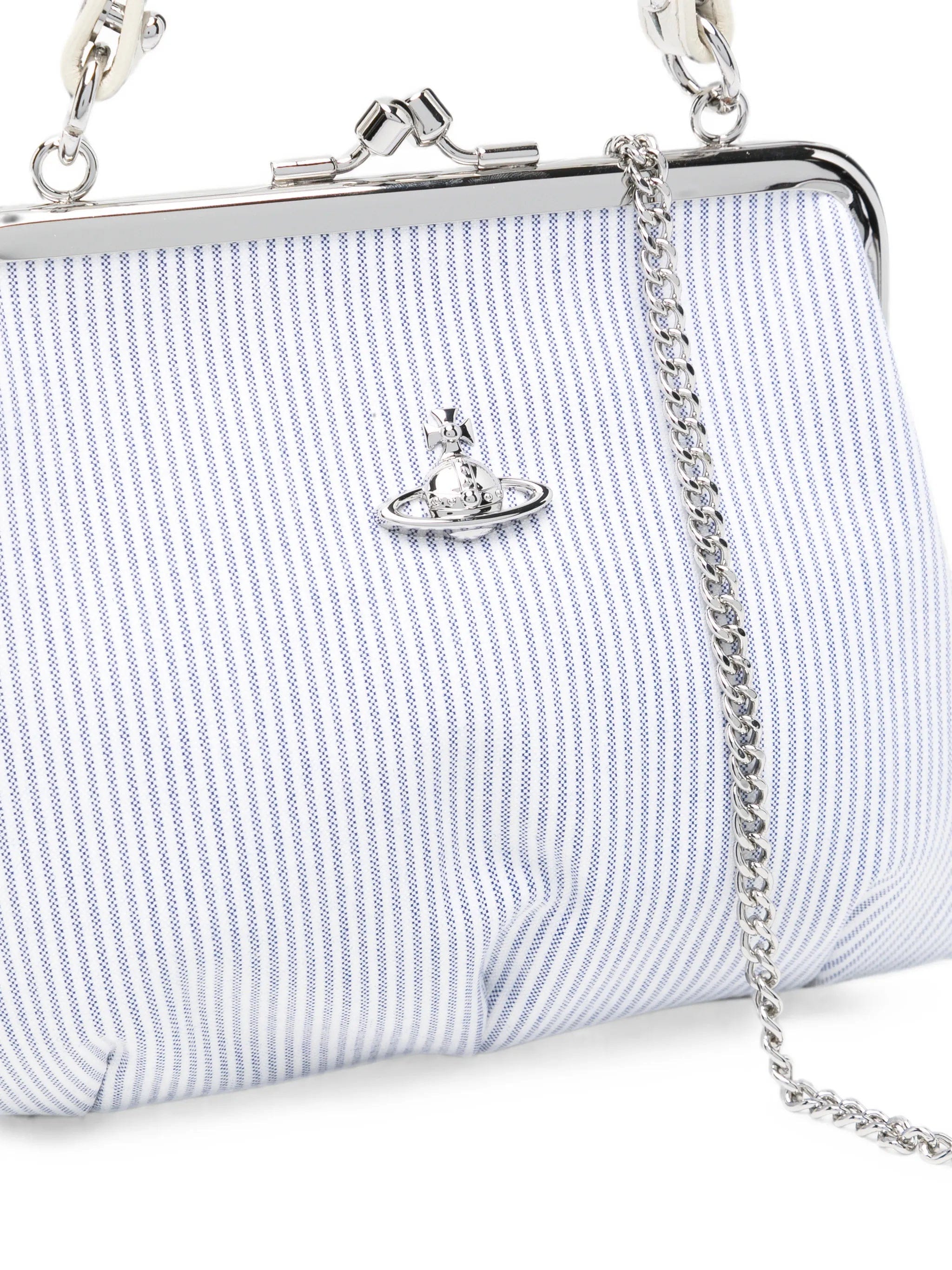 Vivienne Westwood Granny Frame striped tote bag
