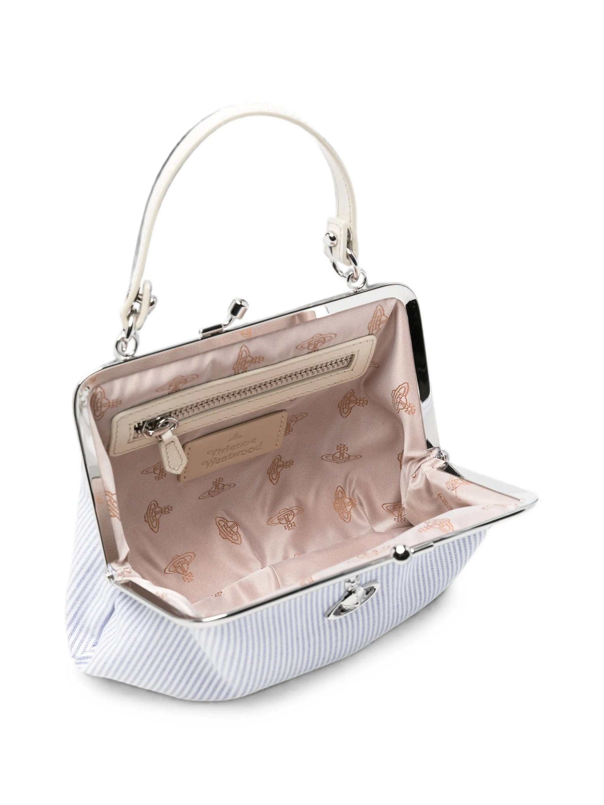 Vivienne Westwood Granny Frame striped tote bag