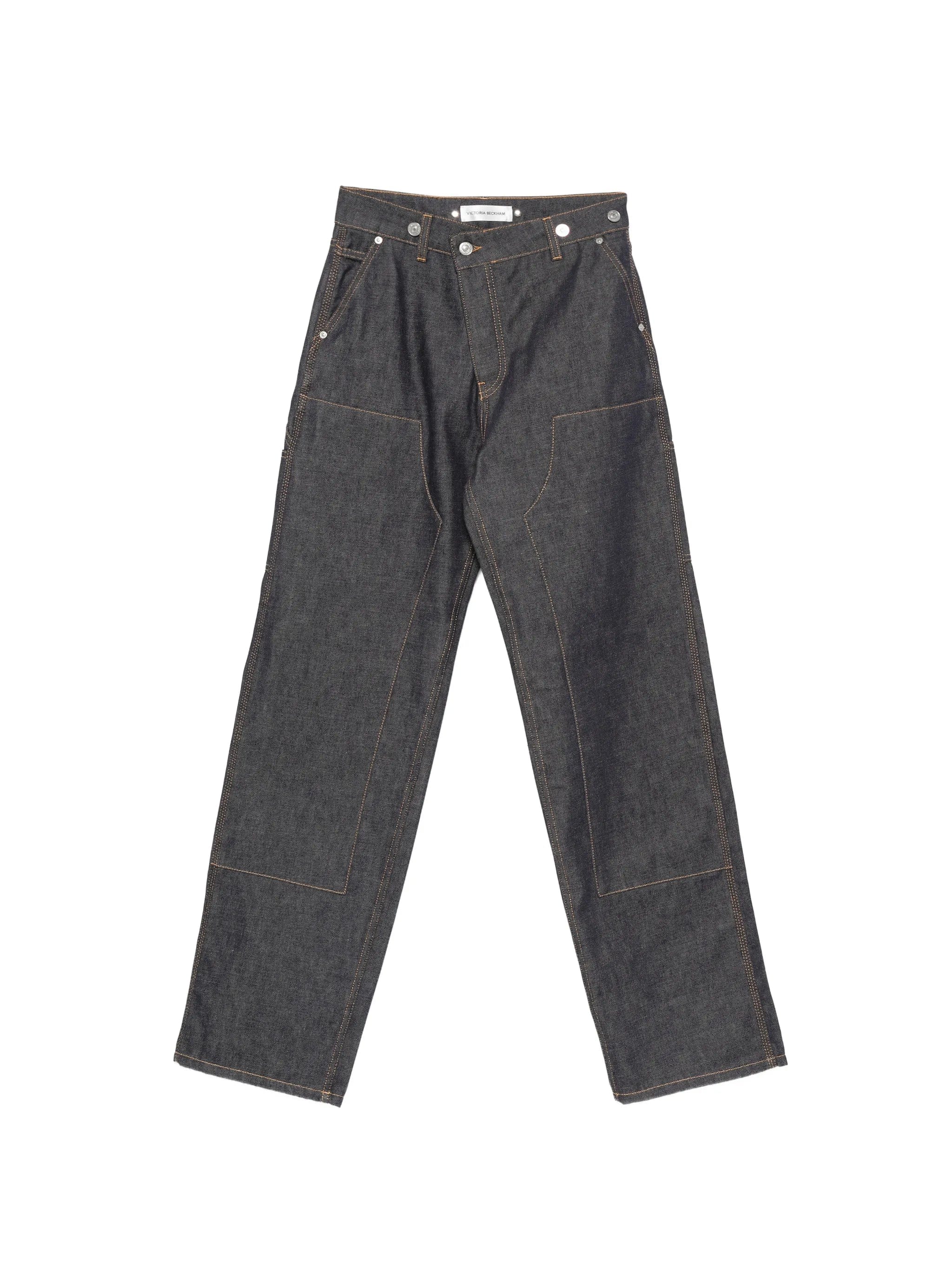 Victoria Beckham logo-patch jeans