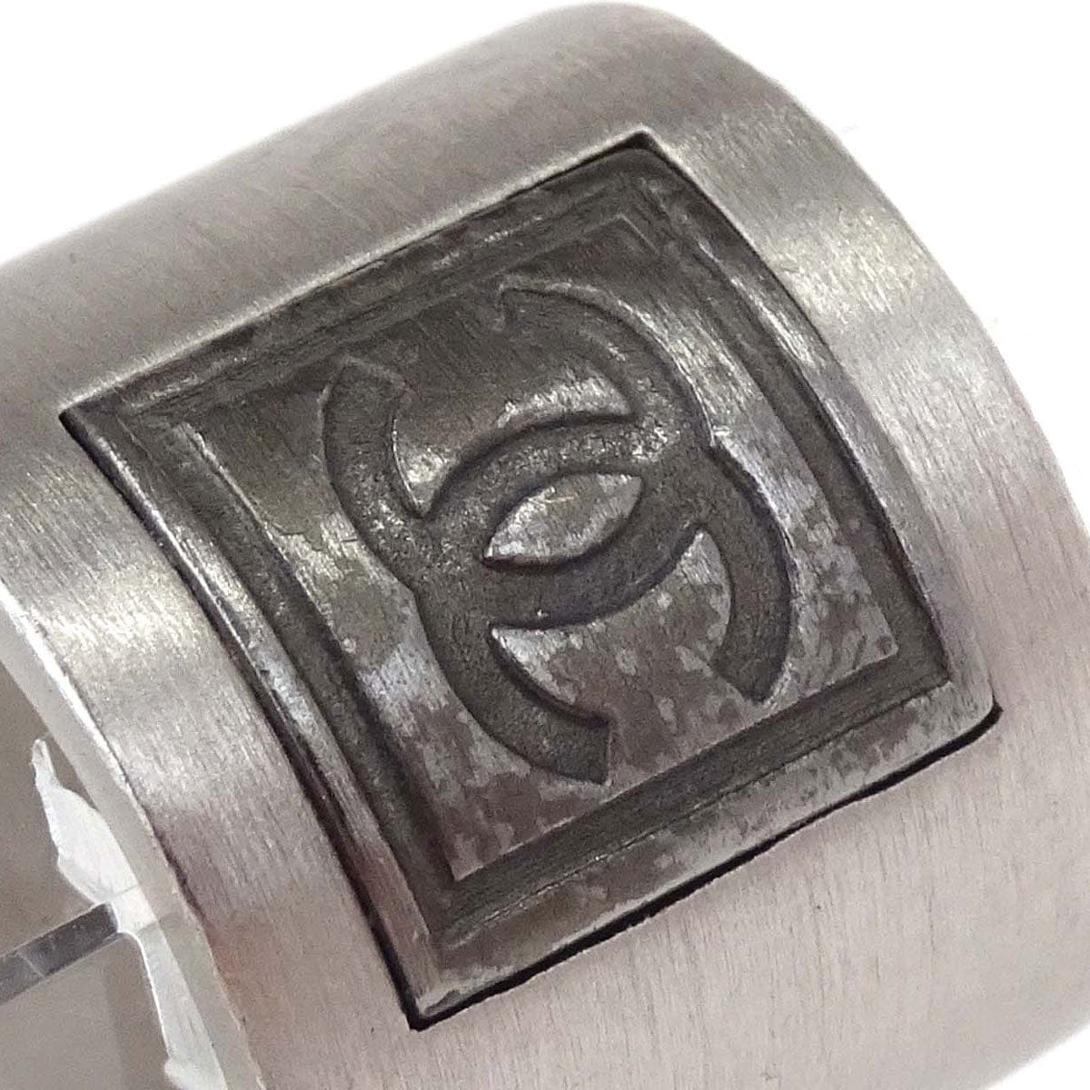 Chanel Ring Silver #53 04P