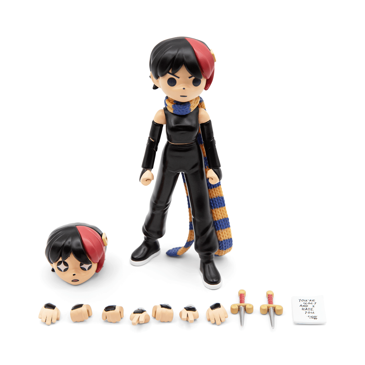 Bottleneck Gallery Scott Pilgrim vs the World Knives Chau action figure