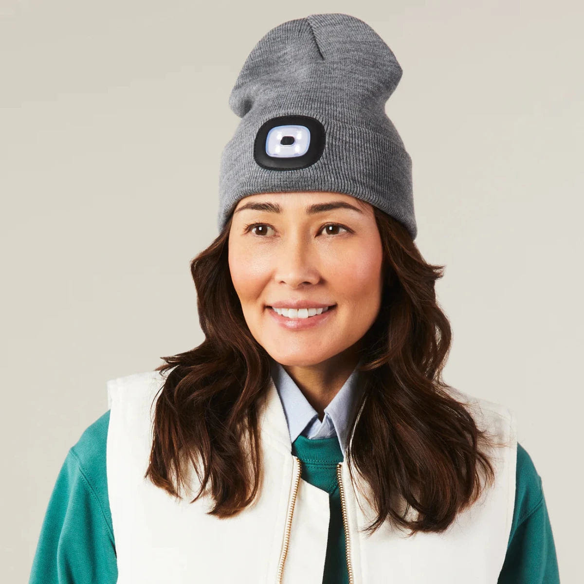 Kikkerland Rechargeable Light Up Beanie