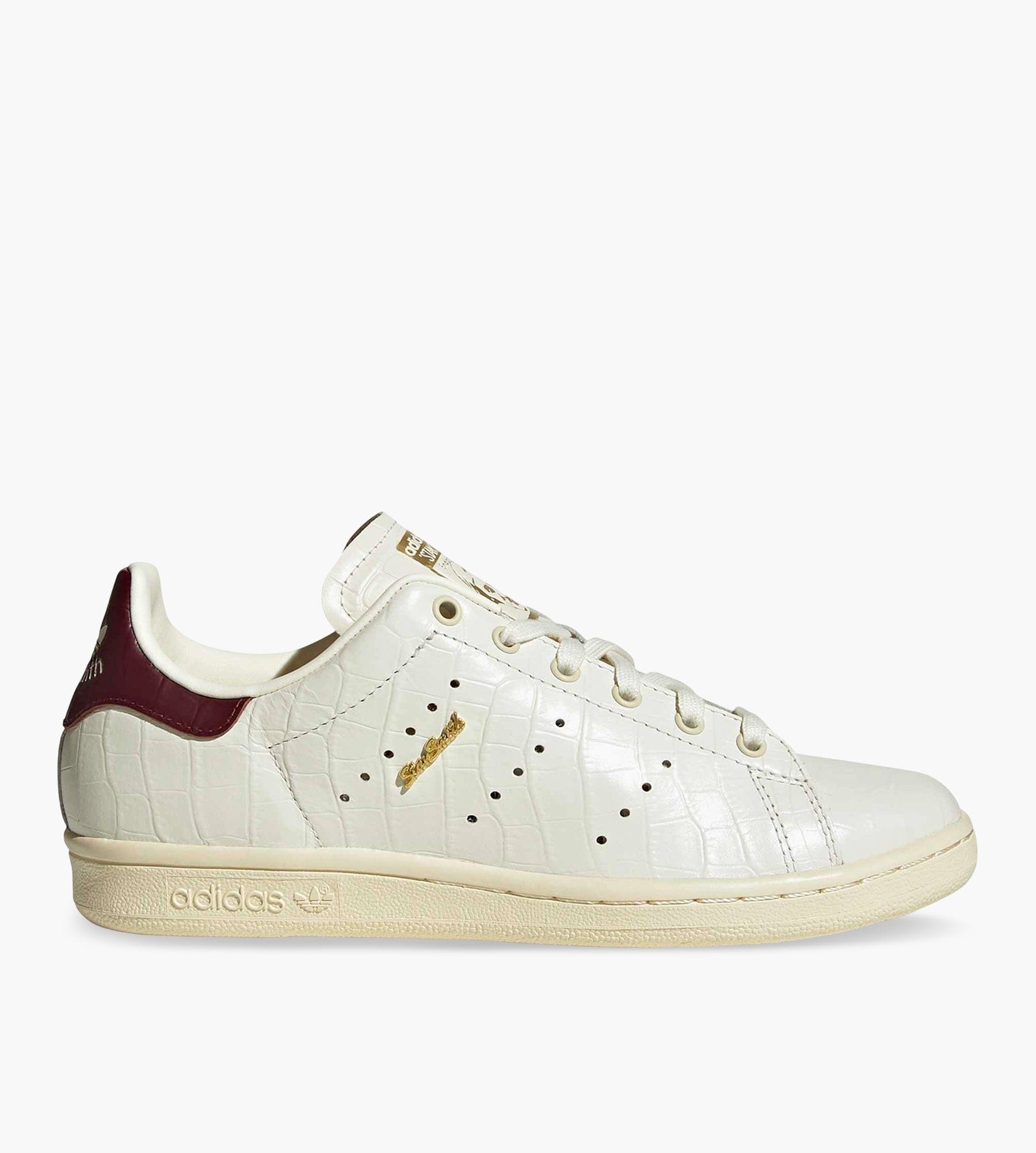 Adidas Stan Smith 80s W Owhite Owhite Maroon