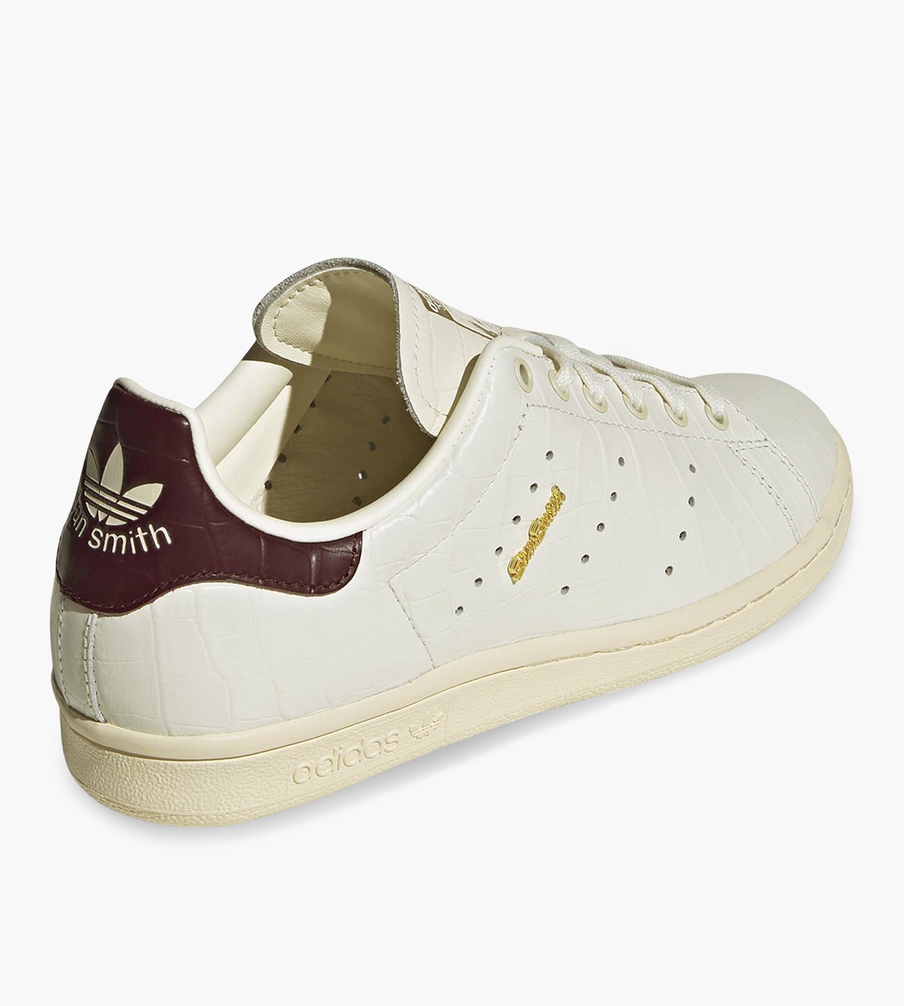 Adidas Stan Smith 80s W Owhite Owhite Maroon