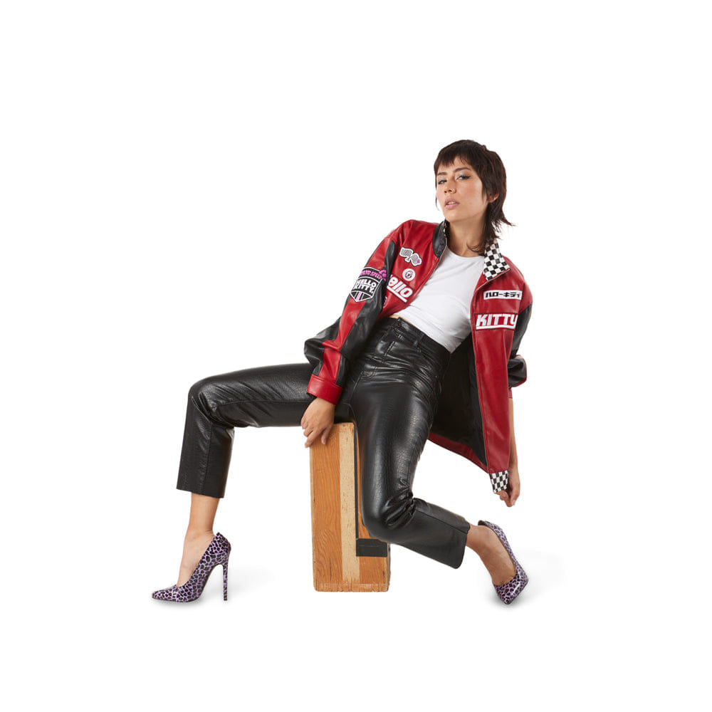 Sanrio Hello Kitty® Tokyo Speed Red Moto Jacket by Kidrobot - Limited Edition