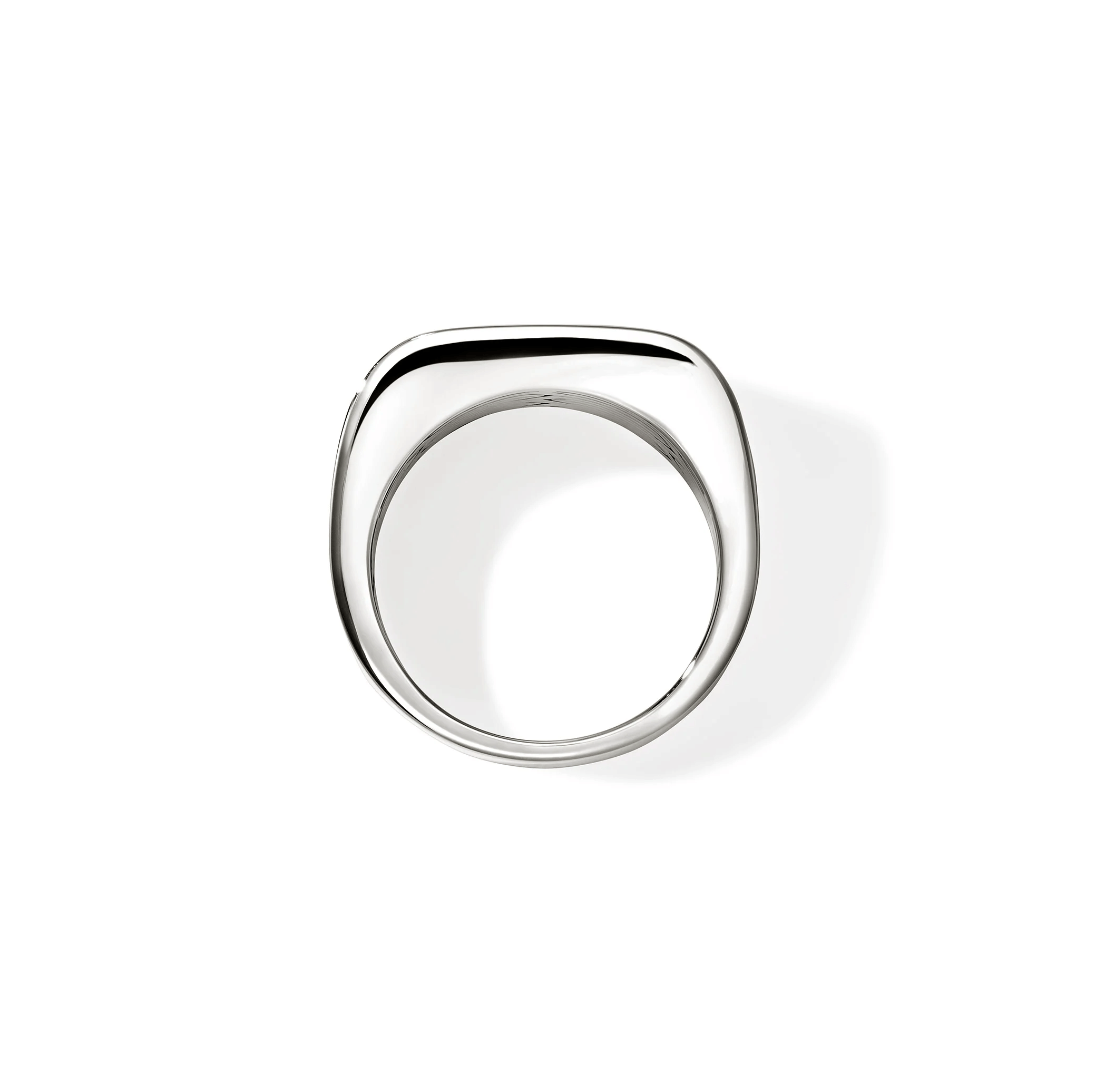 John Hardy Icon 50 Sterling Silver Signet Ring with Lapis Lazuli