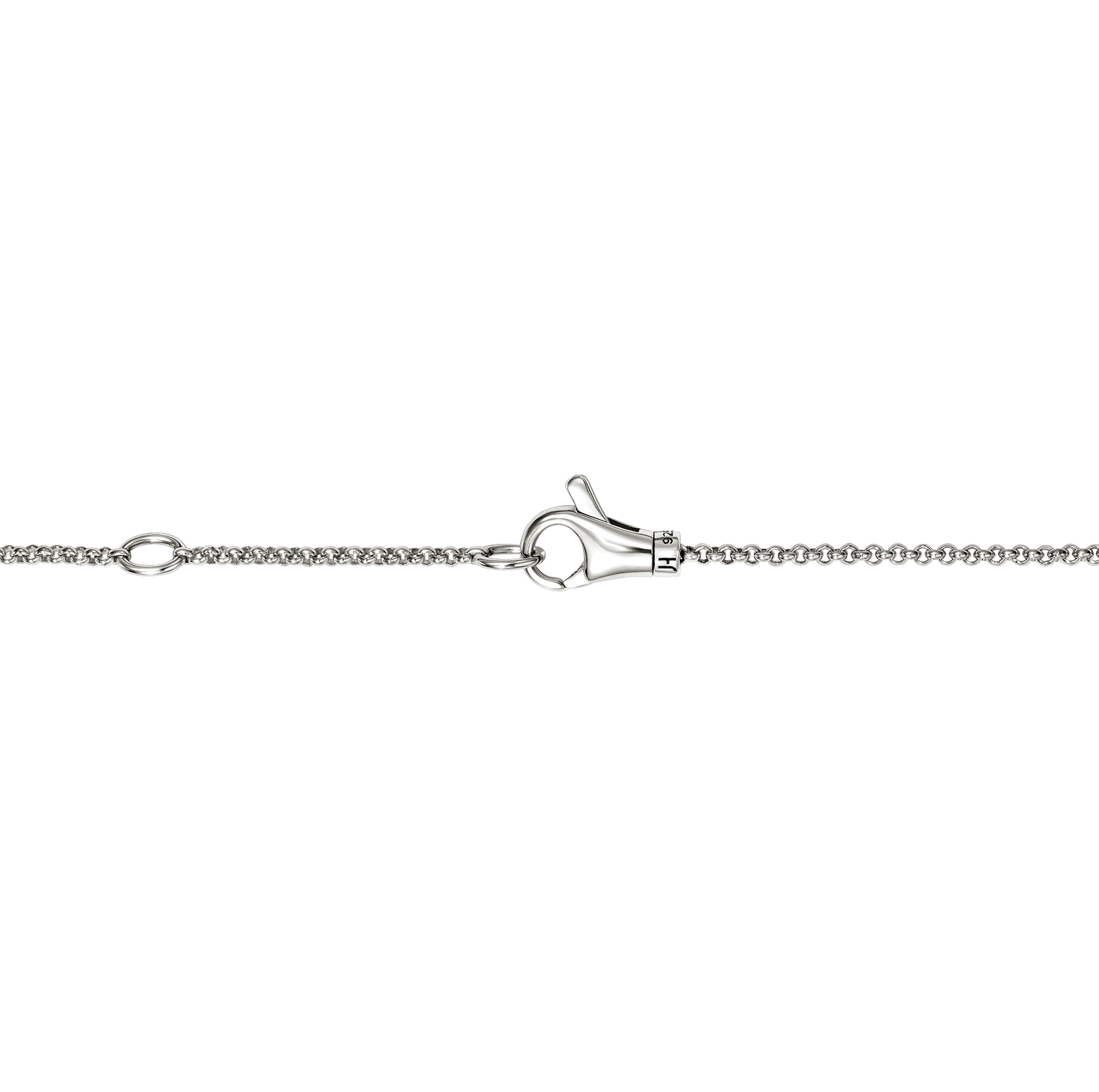 John Hardy Essentials Mixed Metals Heart Lariat Necklace with Diamonds