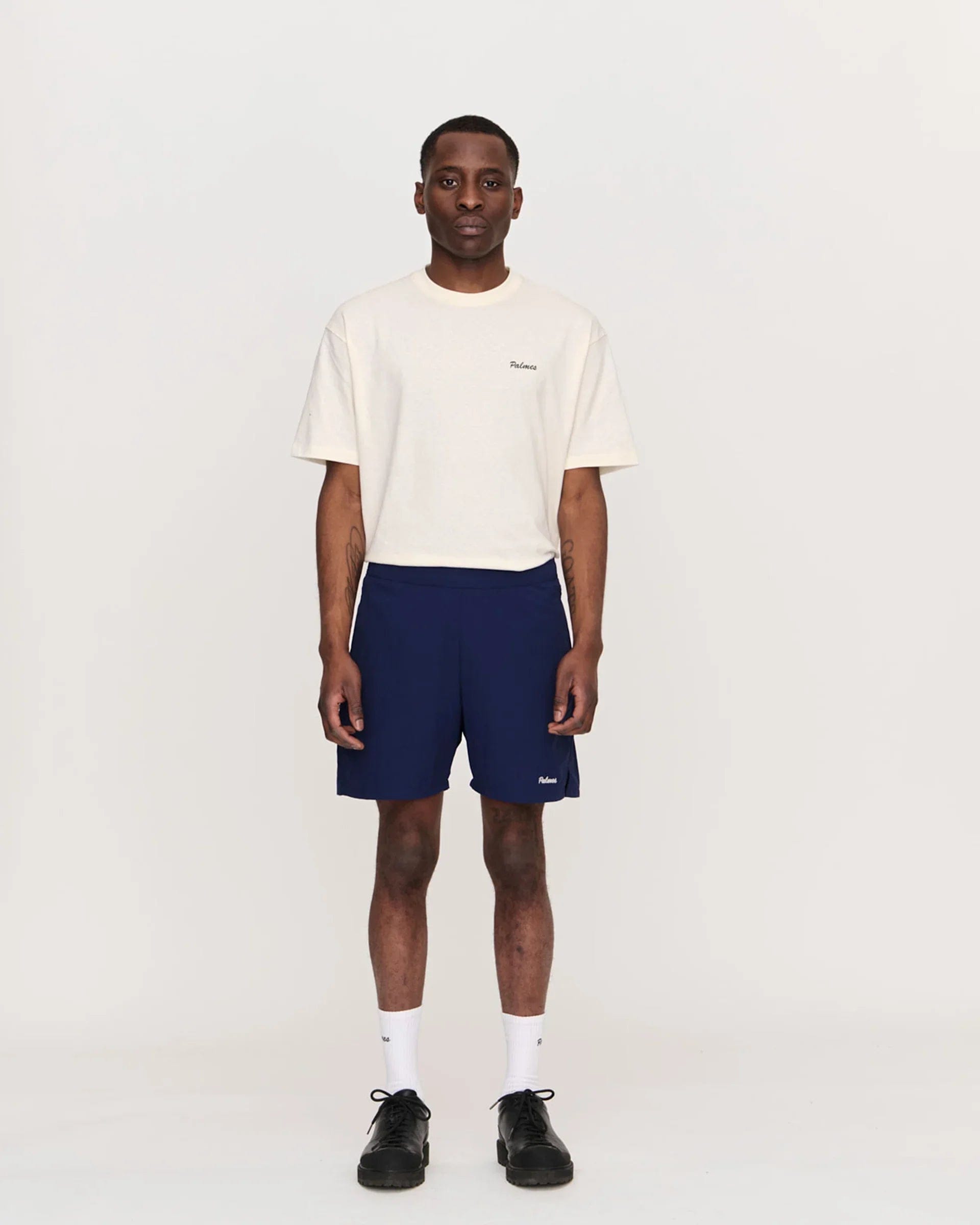 Palmes Logo Tennis Shorts