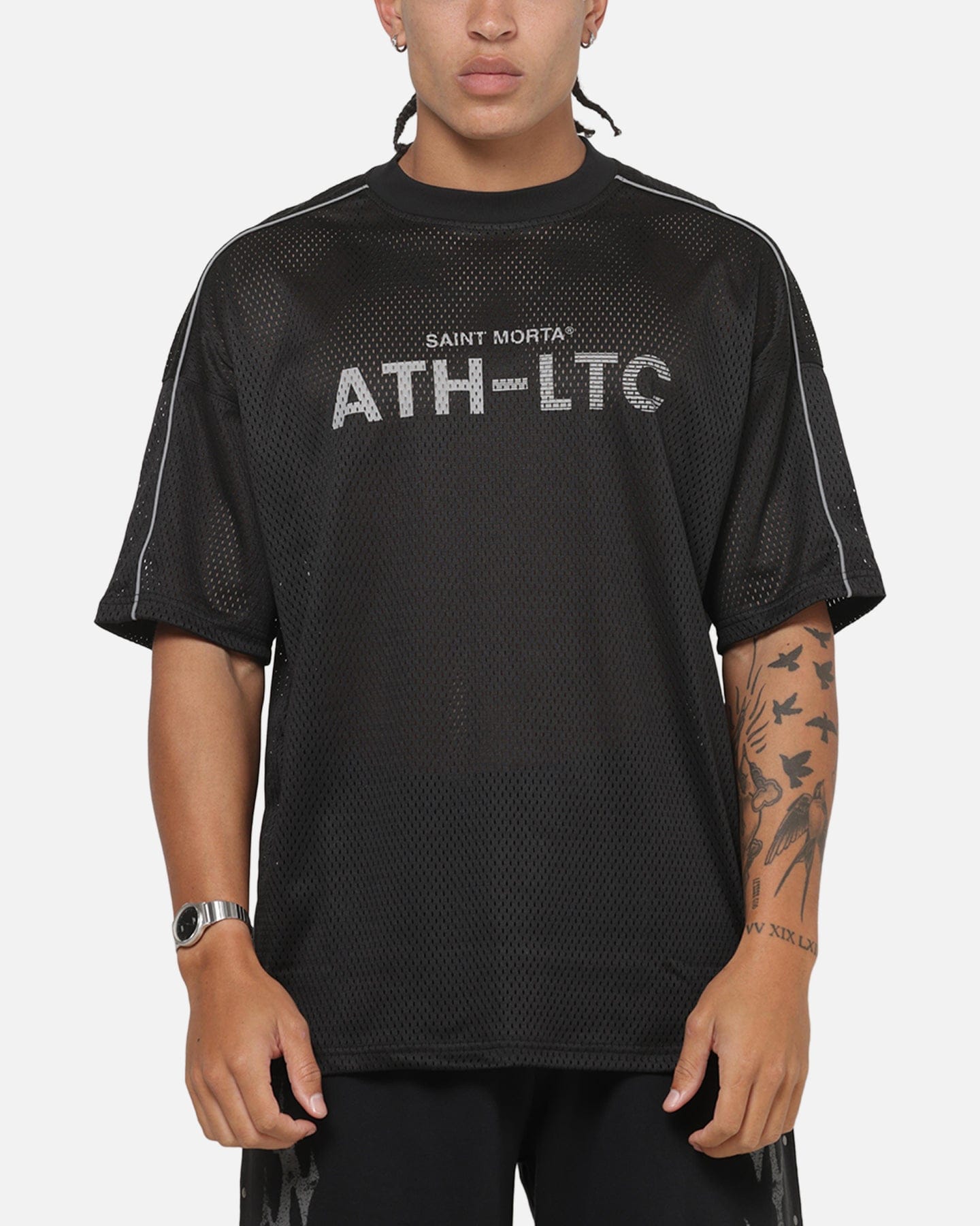 Saint Morta ATHLTC Mesh Jersey Black