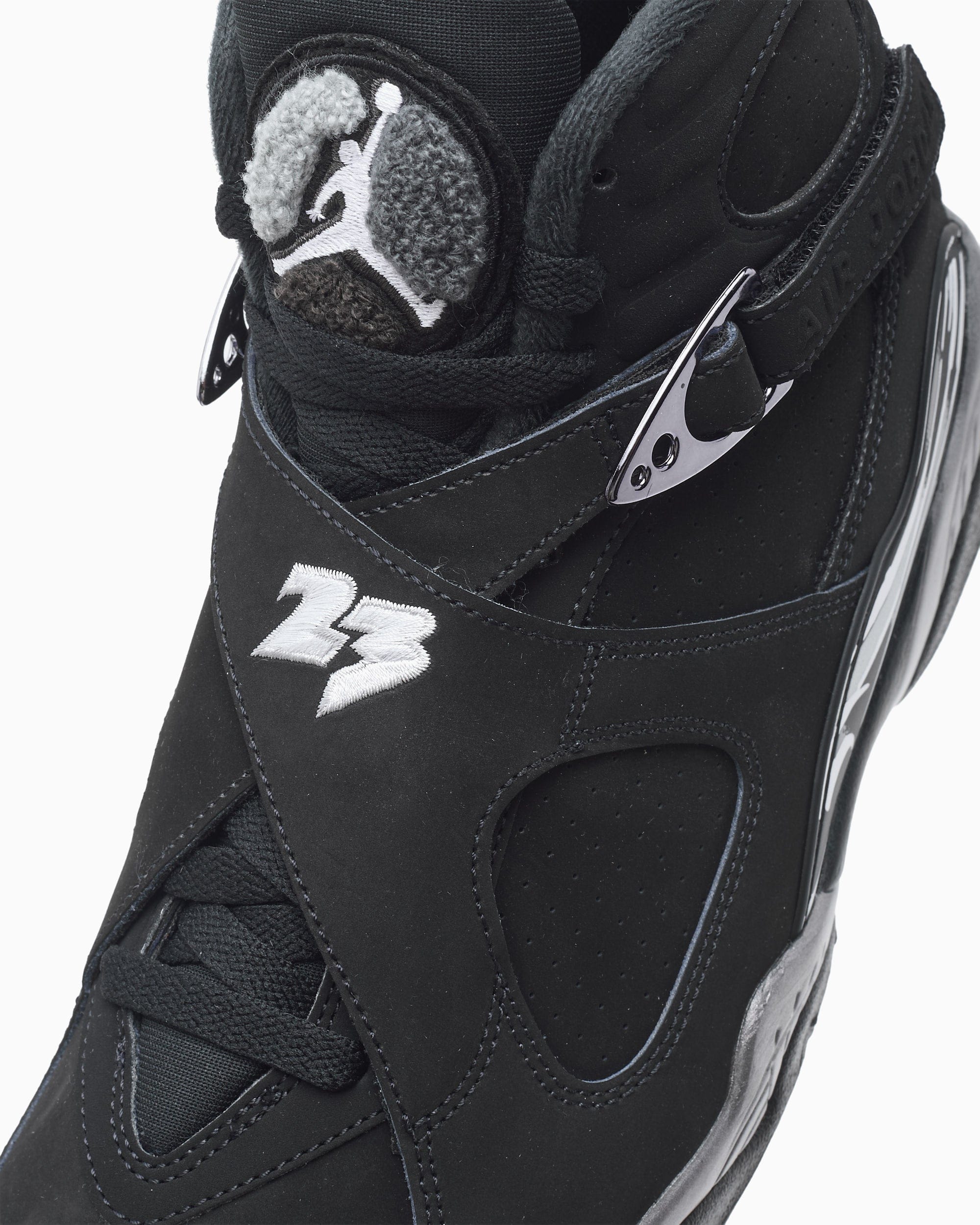 Air Jordan 8 Retro "Black Chrome"