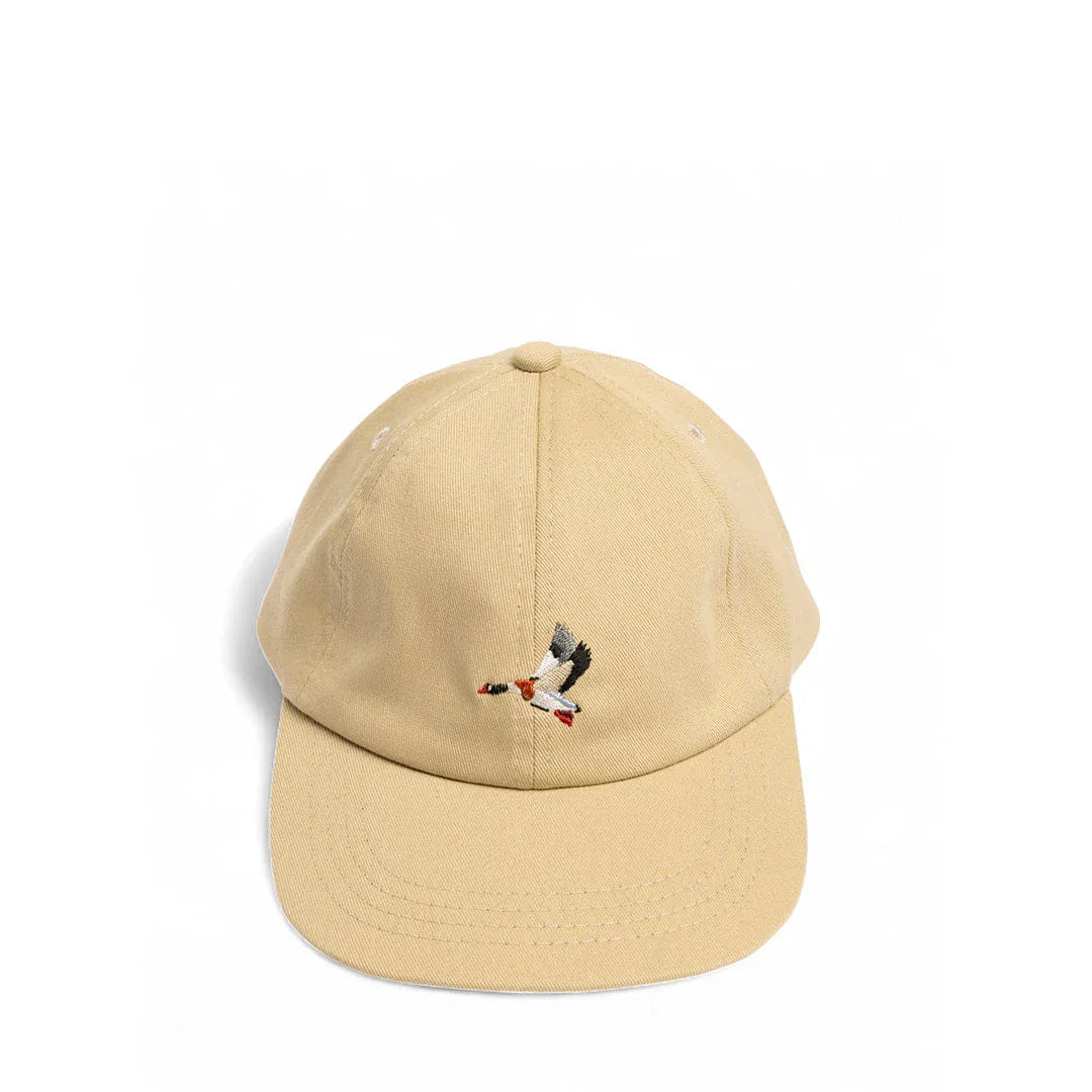 Kestin Leuchars Cap in Tan Twill Duck Embroidery