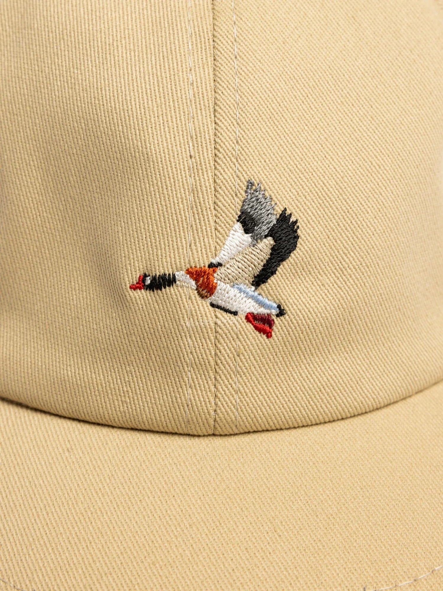 Kestin Leuchars Cap in Tan Twill Duck Embroidery