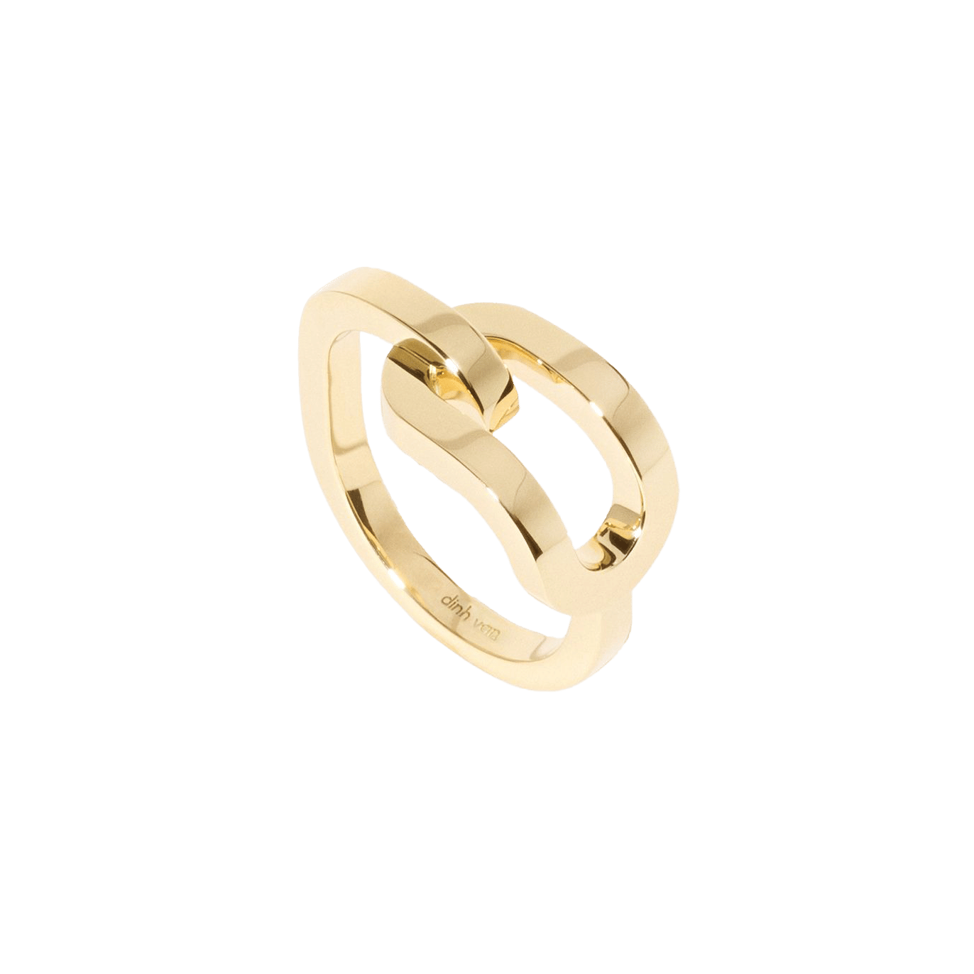 Dinh Van Maillon Yellow Gold Large Ring