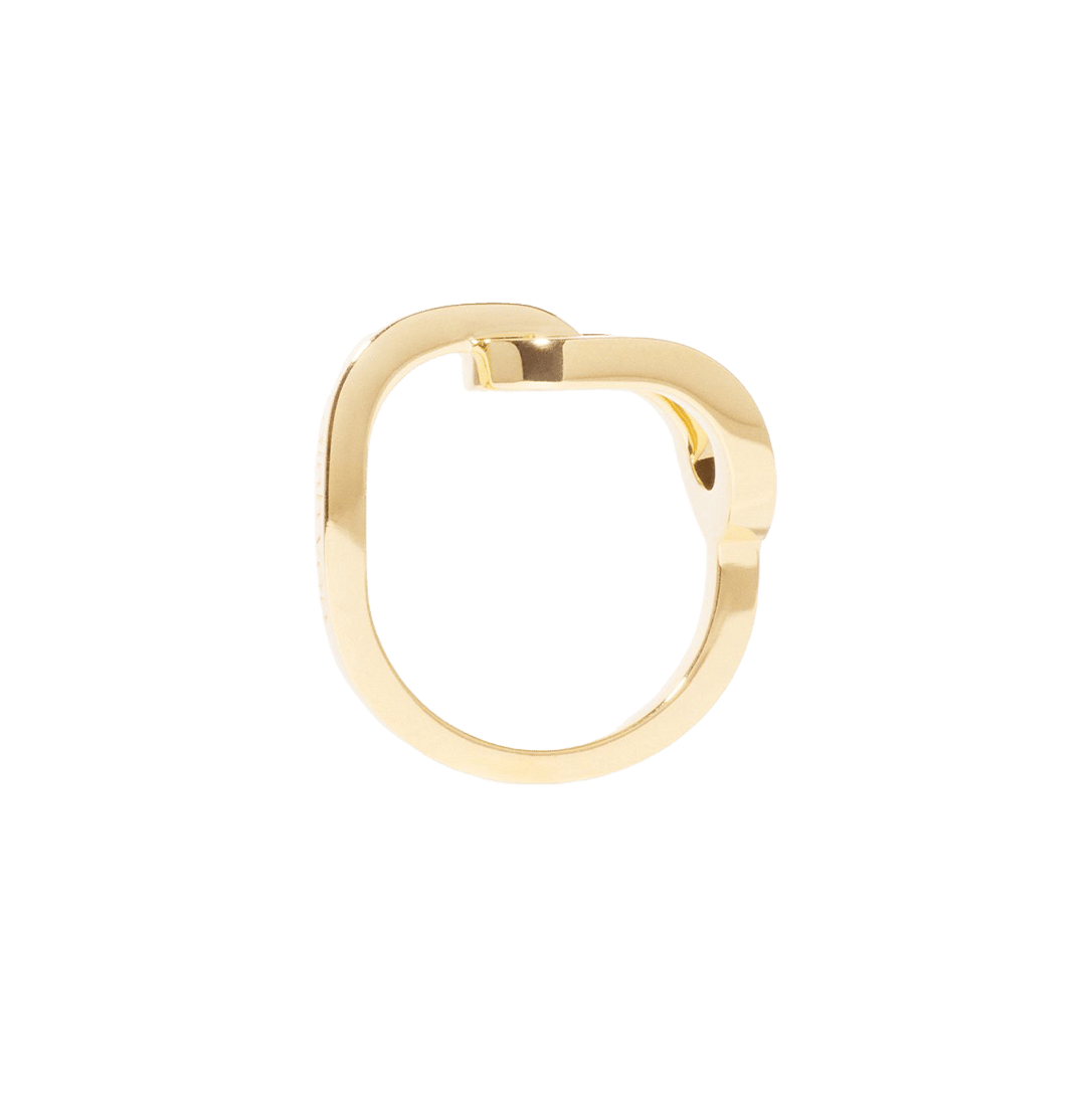 Dinh Van Maillon Yellow Gold Large Ring