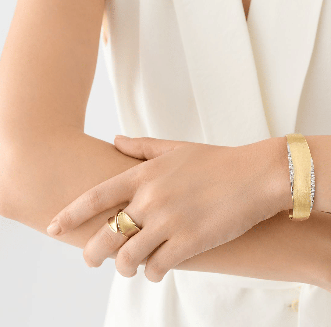 Marco Bicego Lunaria Yellow Gold Wrap Ring