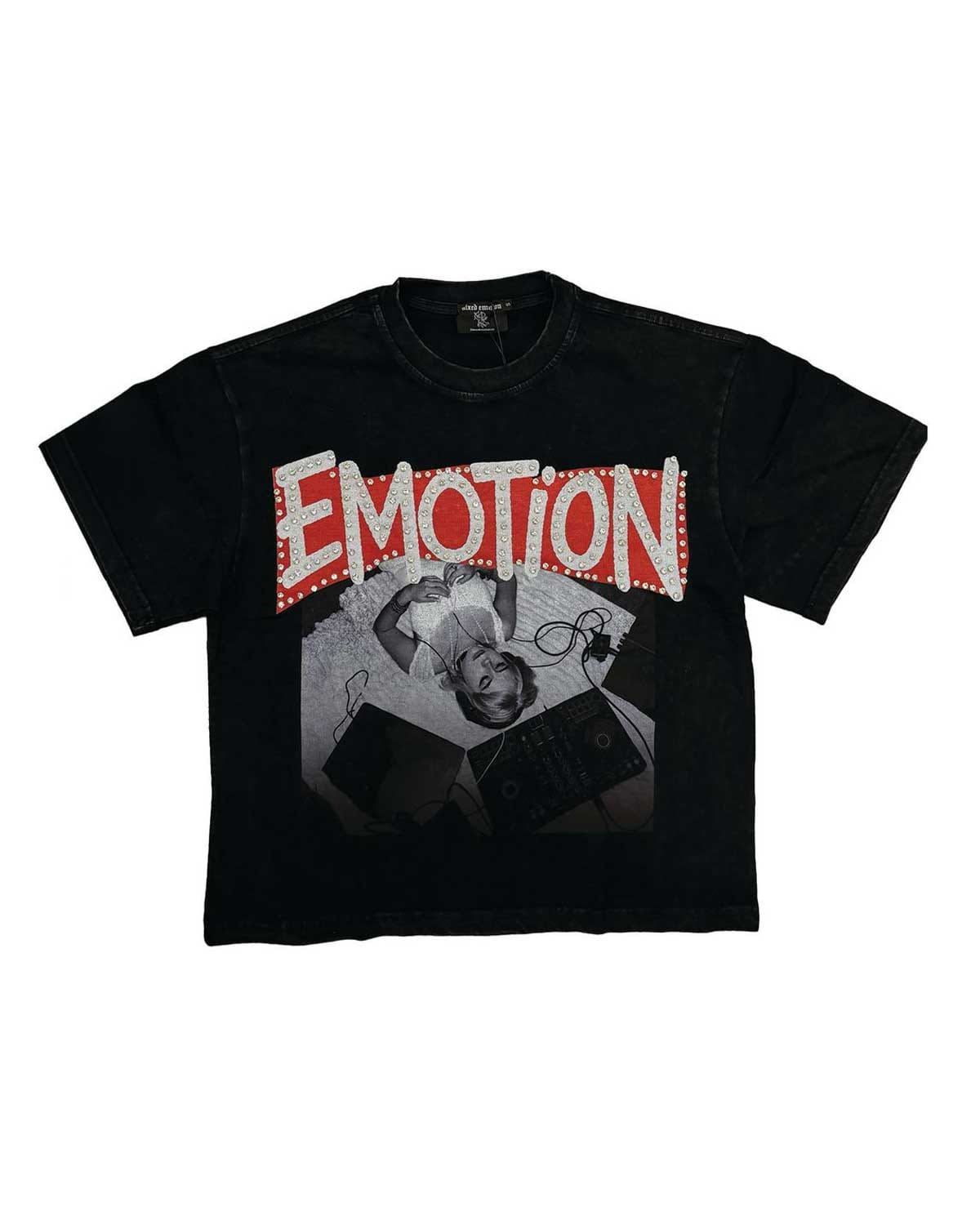 Mixed Emotions Mixed Emotion Tunes Tee Black