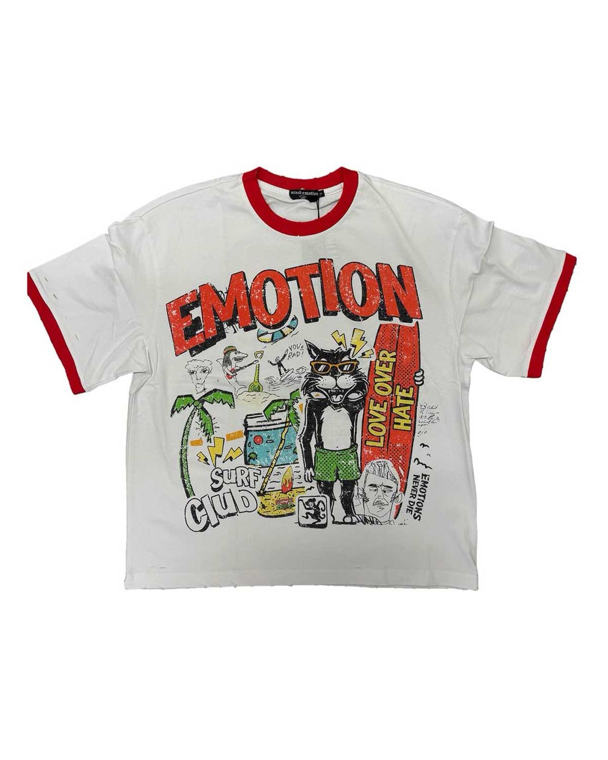 Mixed Emotions Mixed Emotion Surf Club Tee White