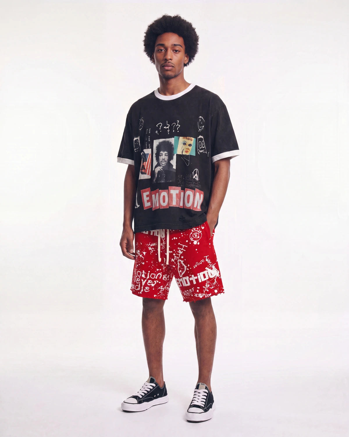Mixed Emotions Mixed Emotion Static Tee Black