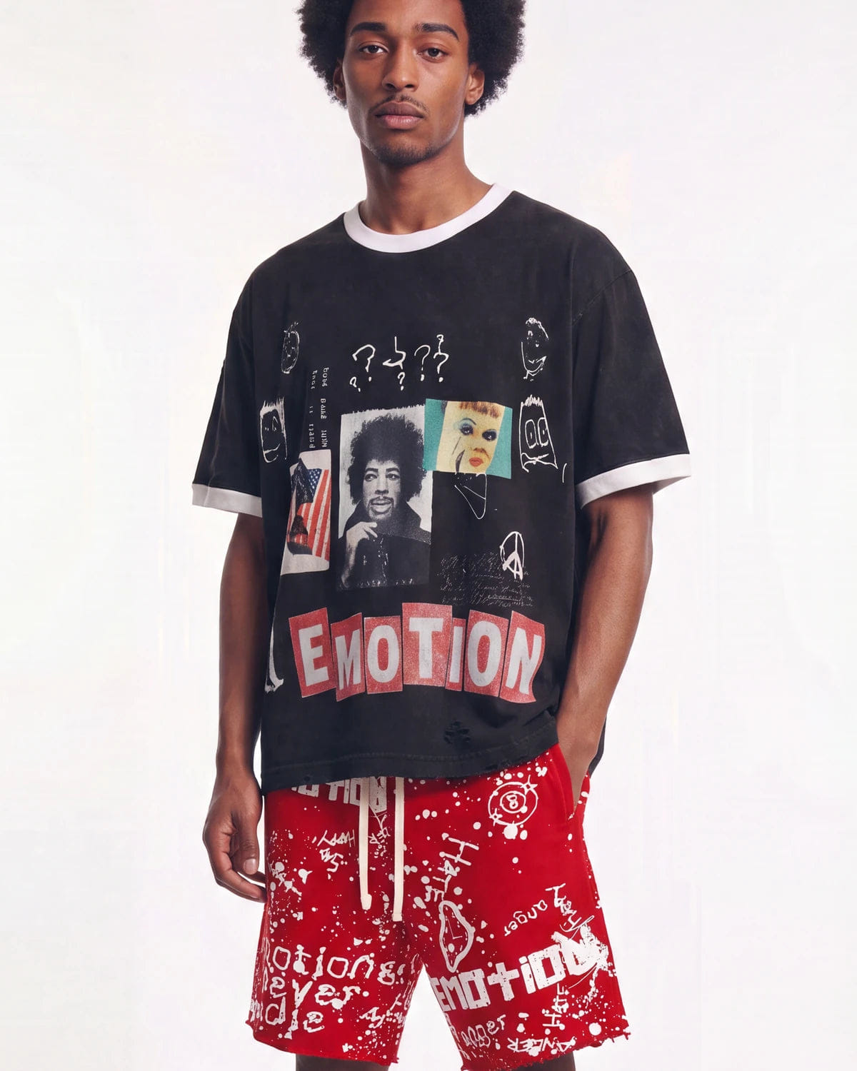Mixed Emotions Mixed Emotion Static Tee Black