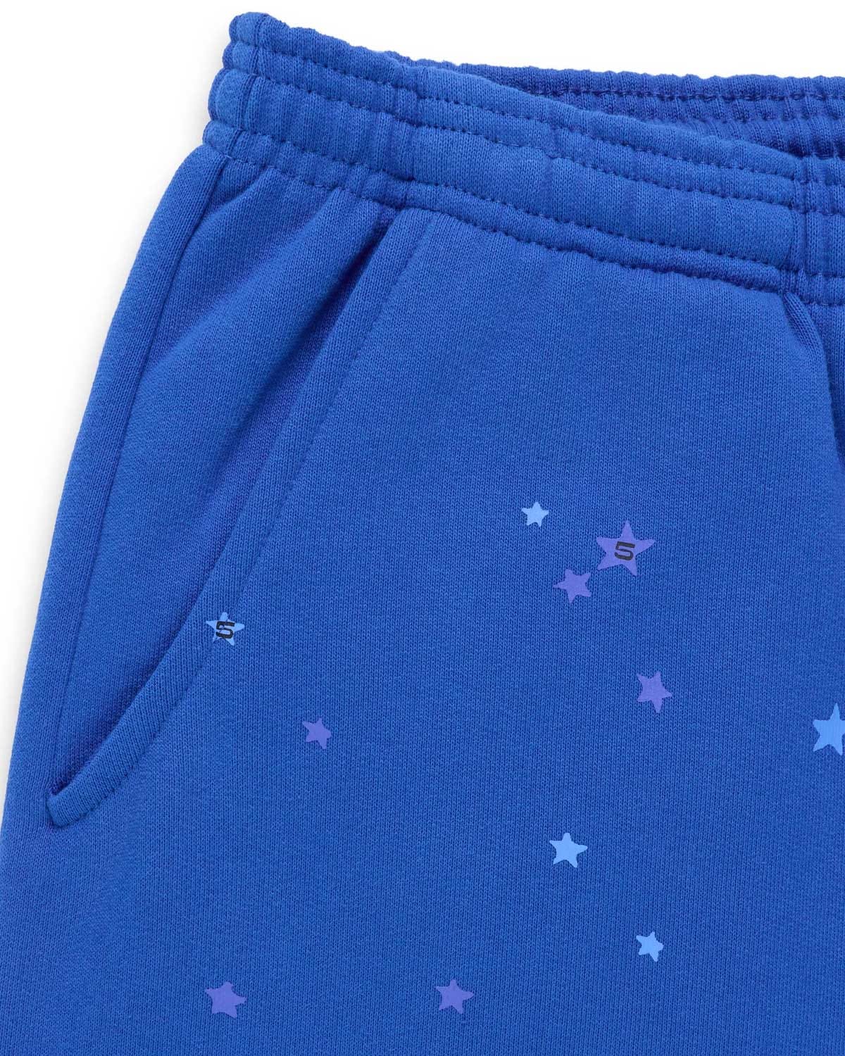 Sp5der Worldwide Sp5der Rhinestone Punk V2 Sweatpants Blue