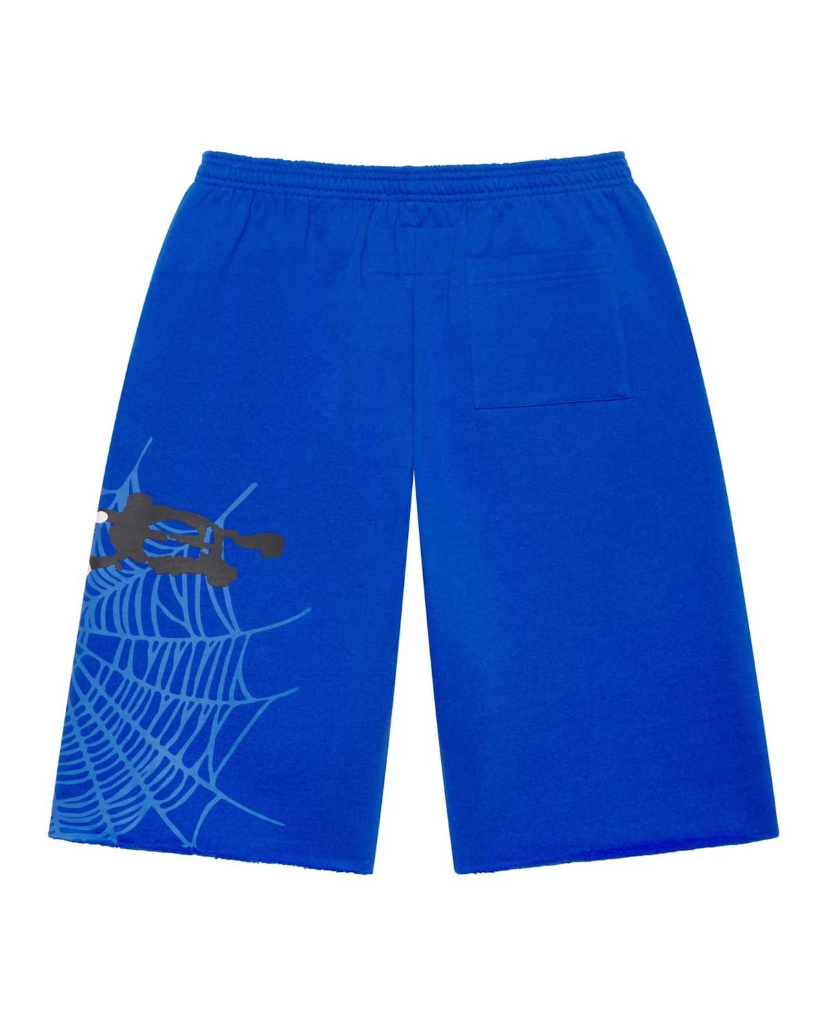 Sp5der Worldwide Sp5der Heavy Web Long Shorts Tory Blue