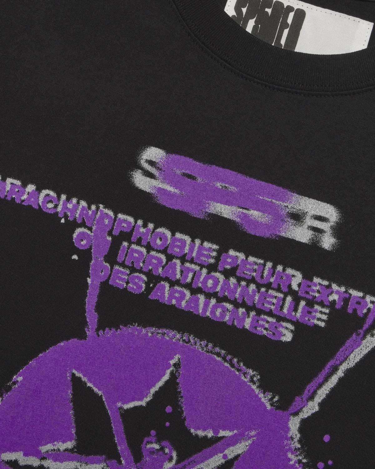 Sp5der Worldwide Sp5der France Blur Tee Black