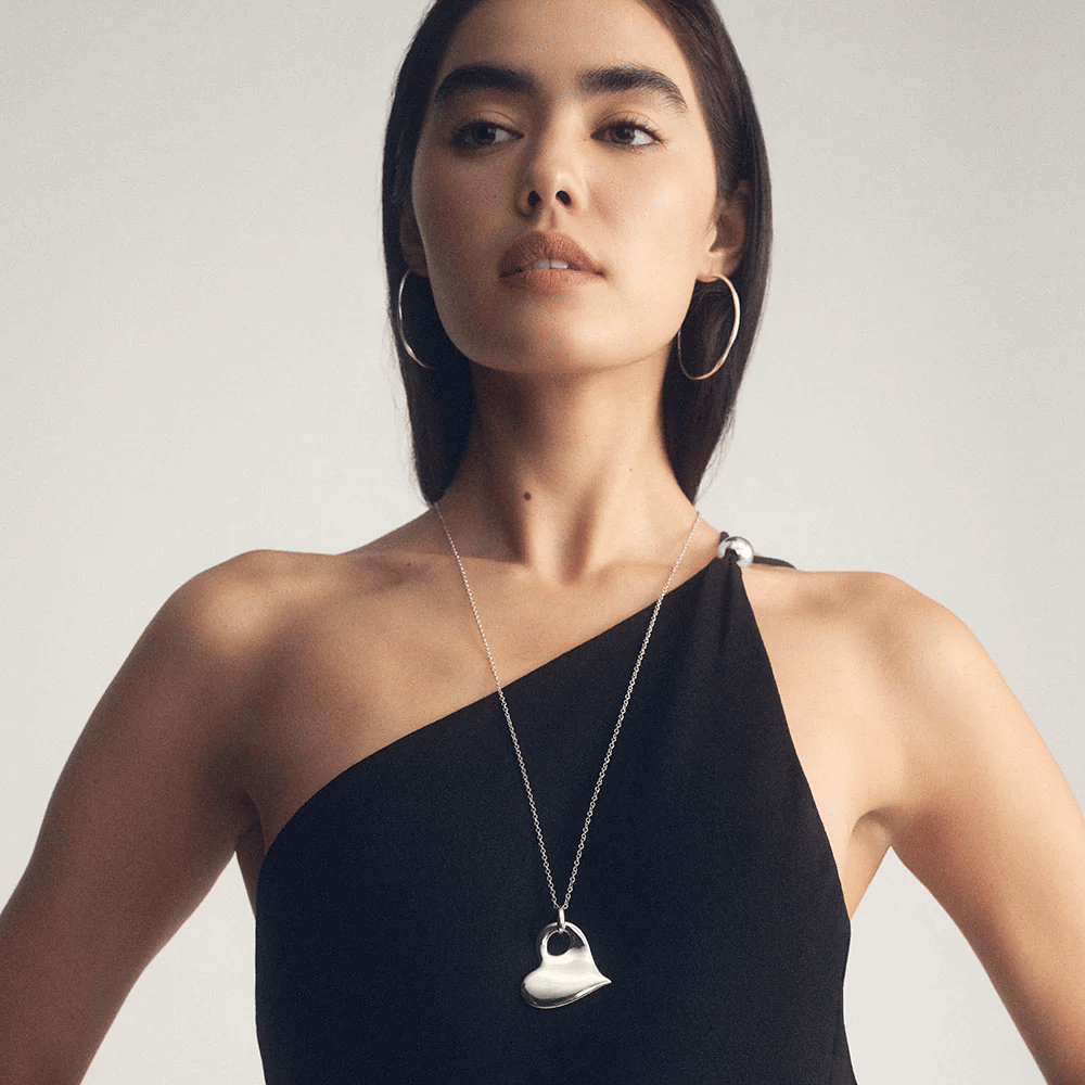 IPPOLITA Classico Sterling Silver Large Heart Pendant Necklace, 30"