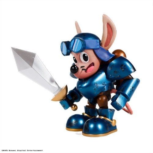 Premium DNA Toys Rocket Knight Adventures - Konami Store Exclusive Sparkster (Battle Damage Variant) 1/12 Scale Signature Collection Action Figure