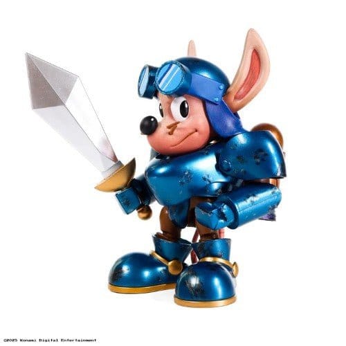 Premium DNA Toys Rocket Knight Adventures - Konami Store Exclusive Sparkster (Battle Damage Variant) 1/12 Scale Signature Collection Action Figure