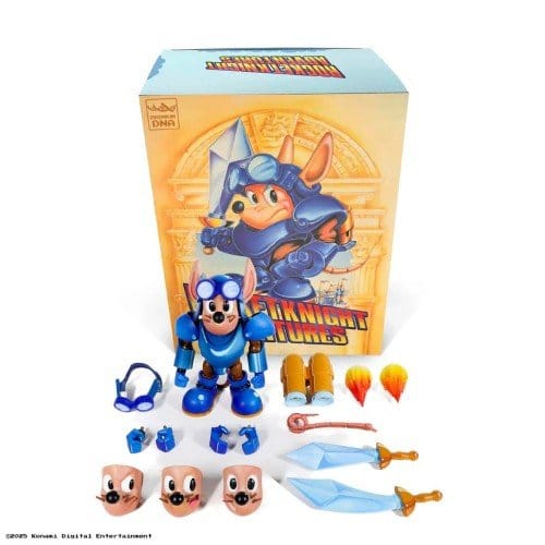 Premium DNA Toys Rocket Knight Adventures - Sparkster 1/12 Scale Signature Collection Action Figure