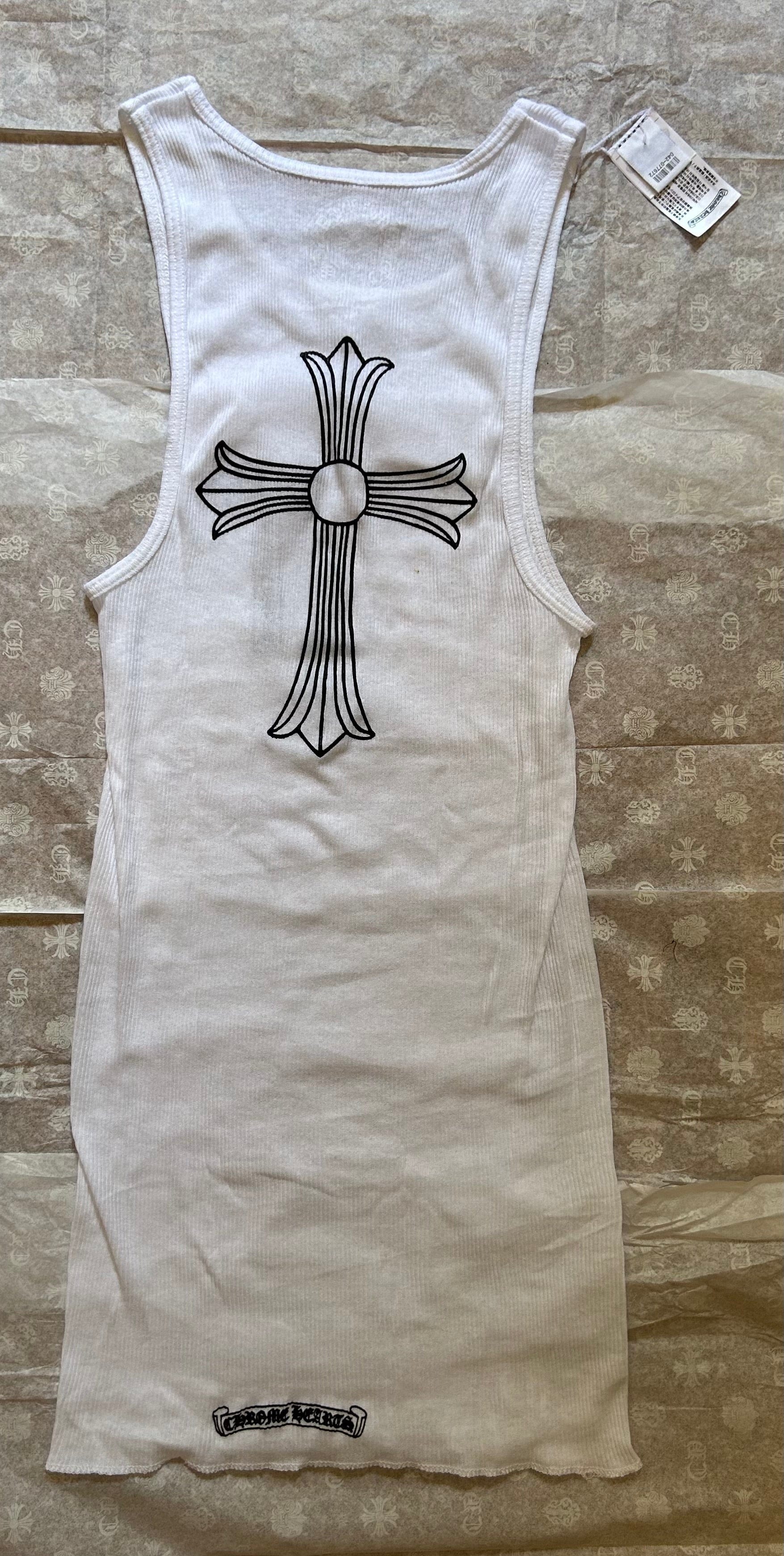 Chrome Hearts Tank Top Chrome Hearts White
