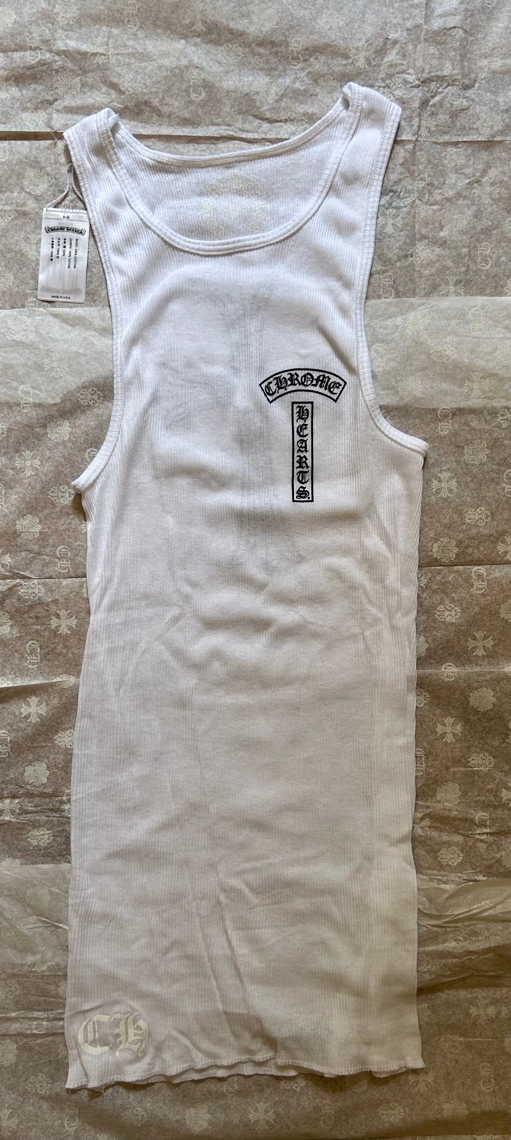 Chrome Hearts Tank Top Chrome Hearts White