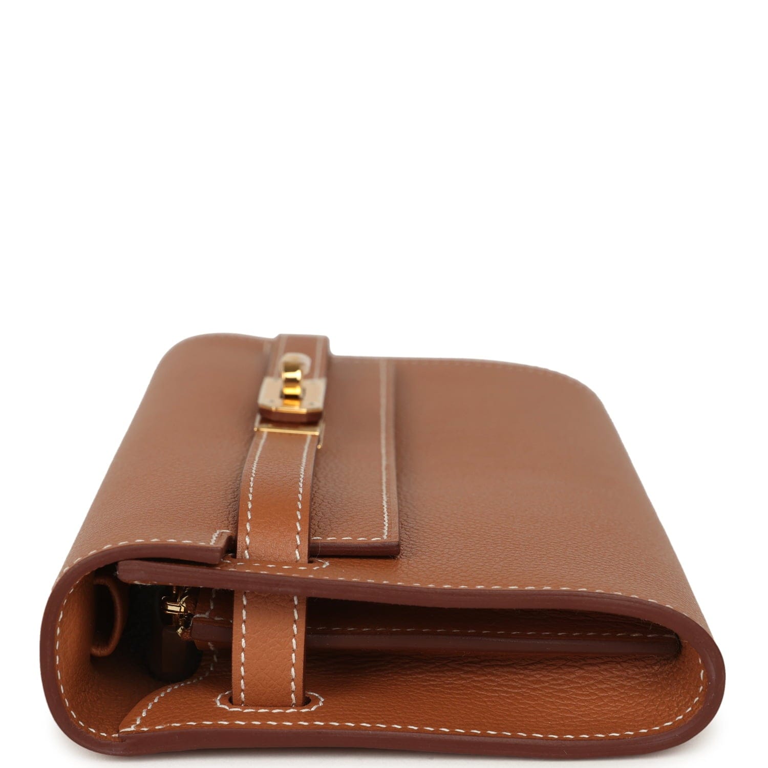 Hermes Kelly Wallet To Go Gold Evercolor Gold Hardware