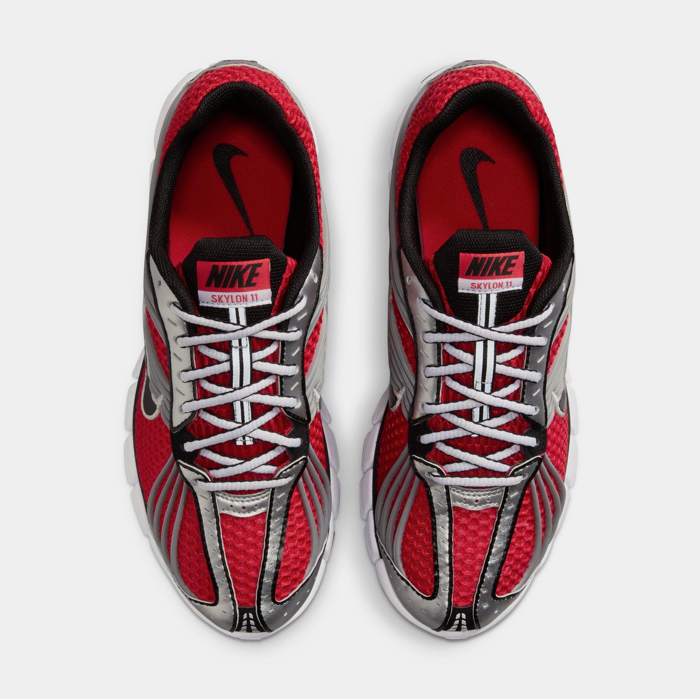 Nike Zoom Skylon 11 Womens Running Shoes (University Red/Black/Metallic Silver)