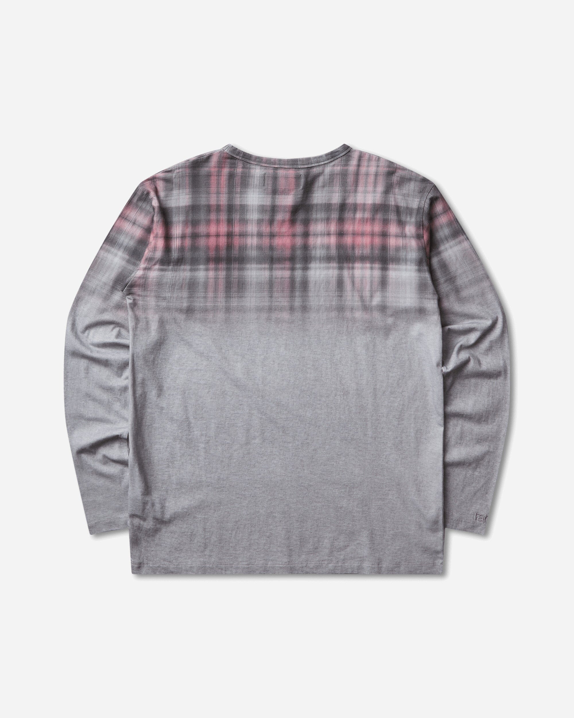 Racer Worldwide Plaid Longsleeve T-Shirt Grey