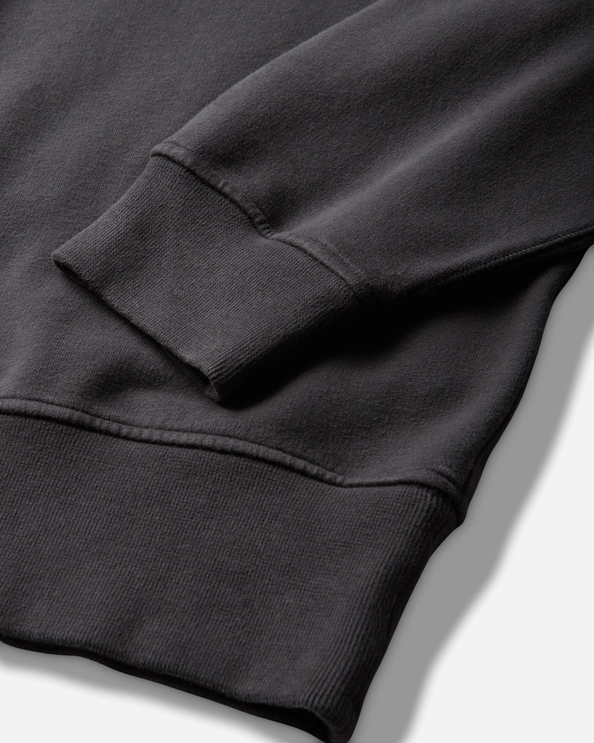 Stone Island Men's Organic Cotton Fleece Crewneck Sweatshirt Lead Grey