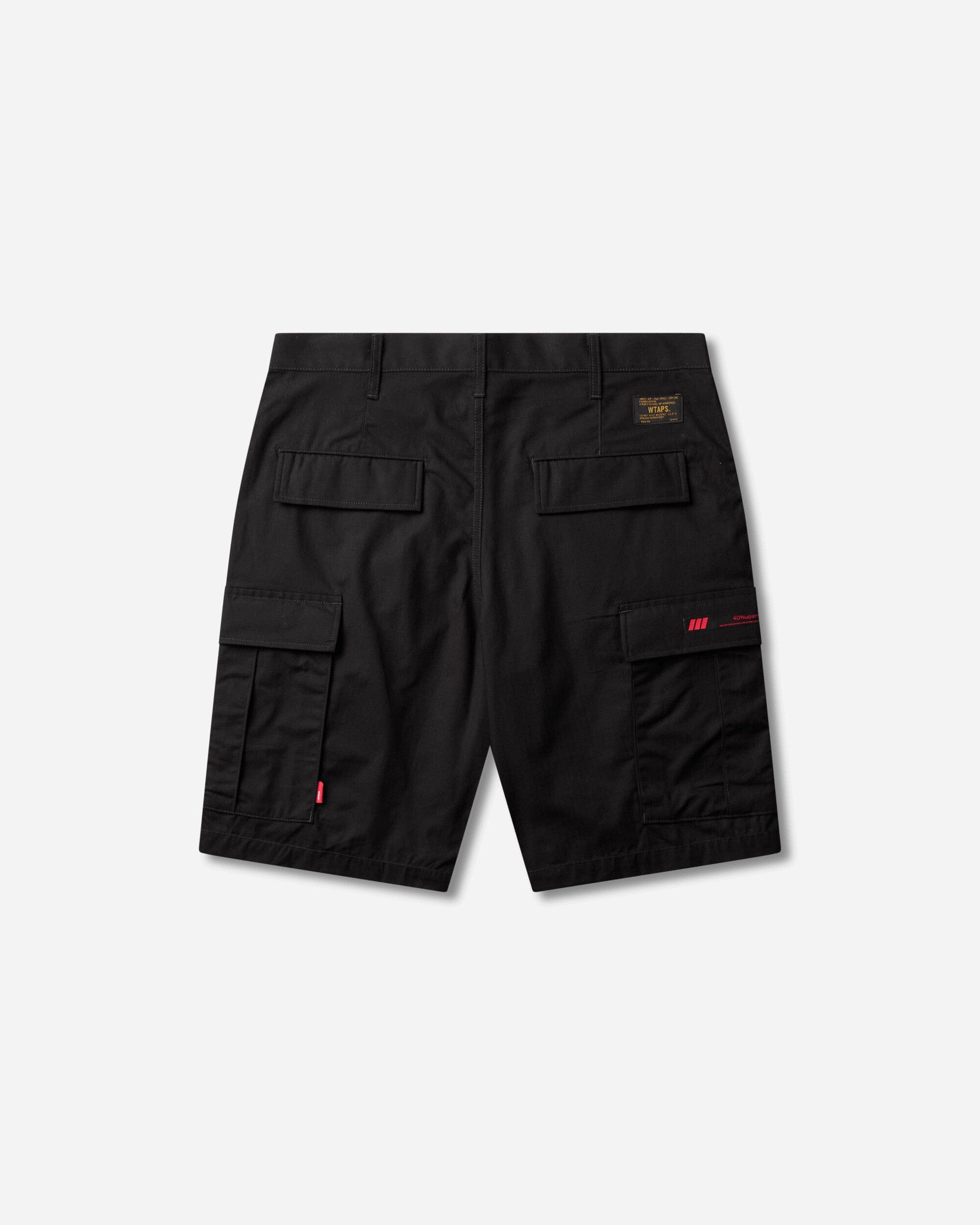 WTAPS Men's MILS9601 Shorts Black