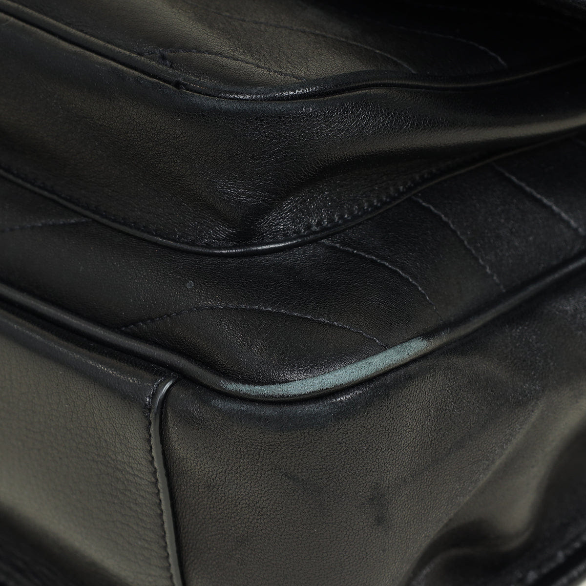 Saint Laurent YSL Black Niki Medium Shoulder Bag