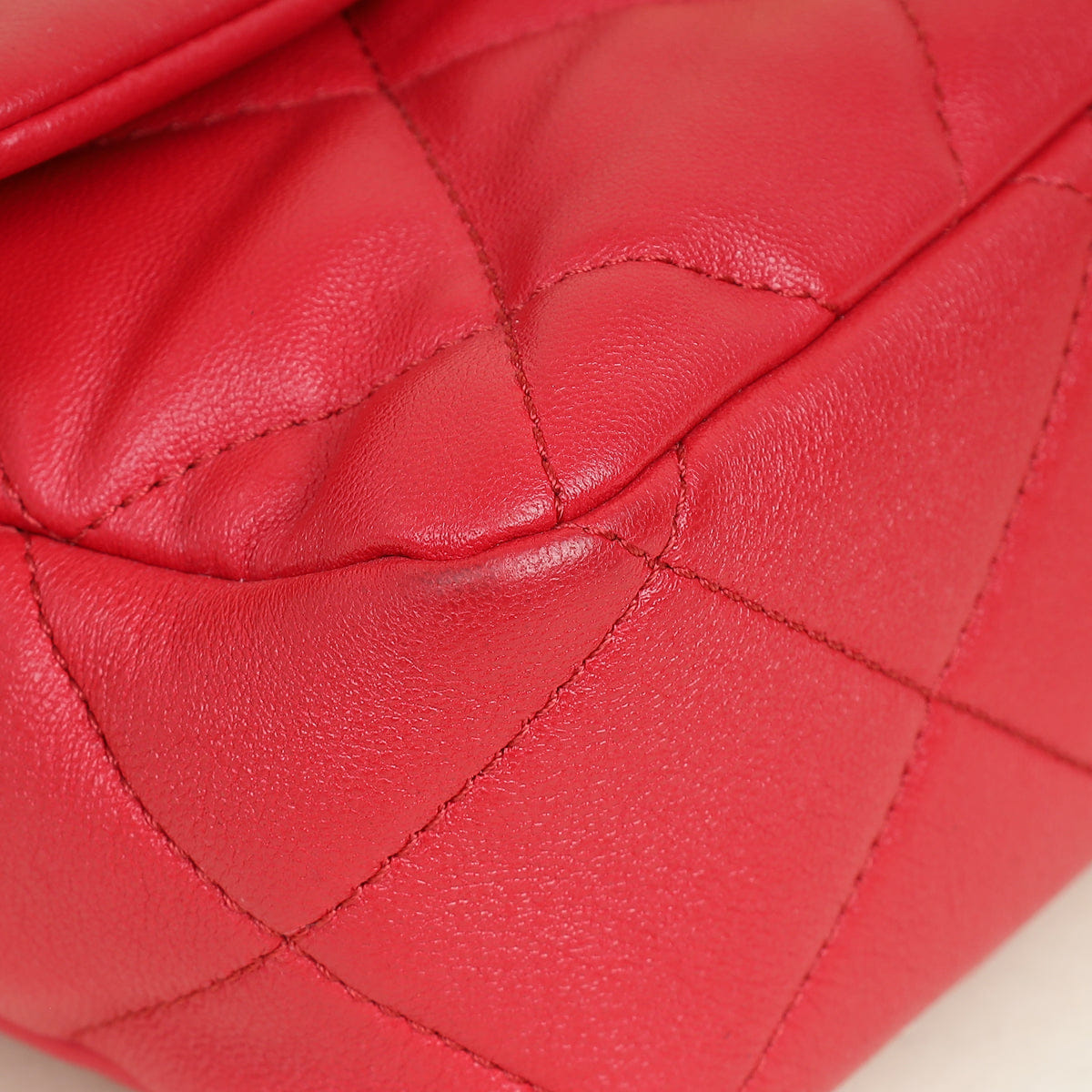 Chanel Red Coco Love Flap SHoulder Bag