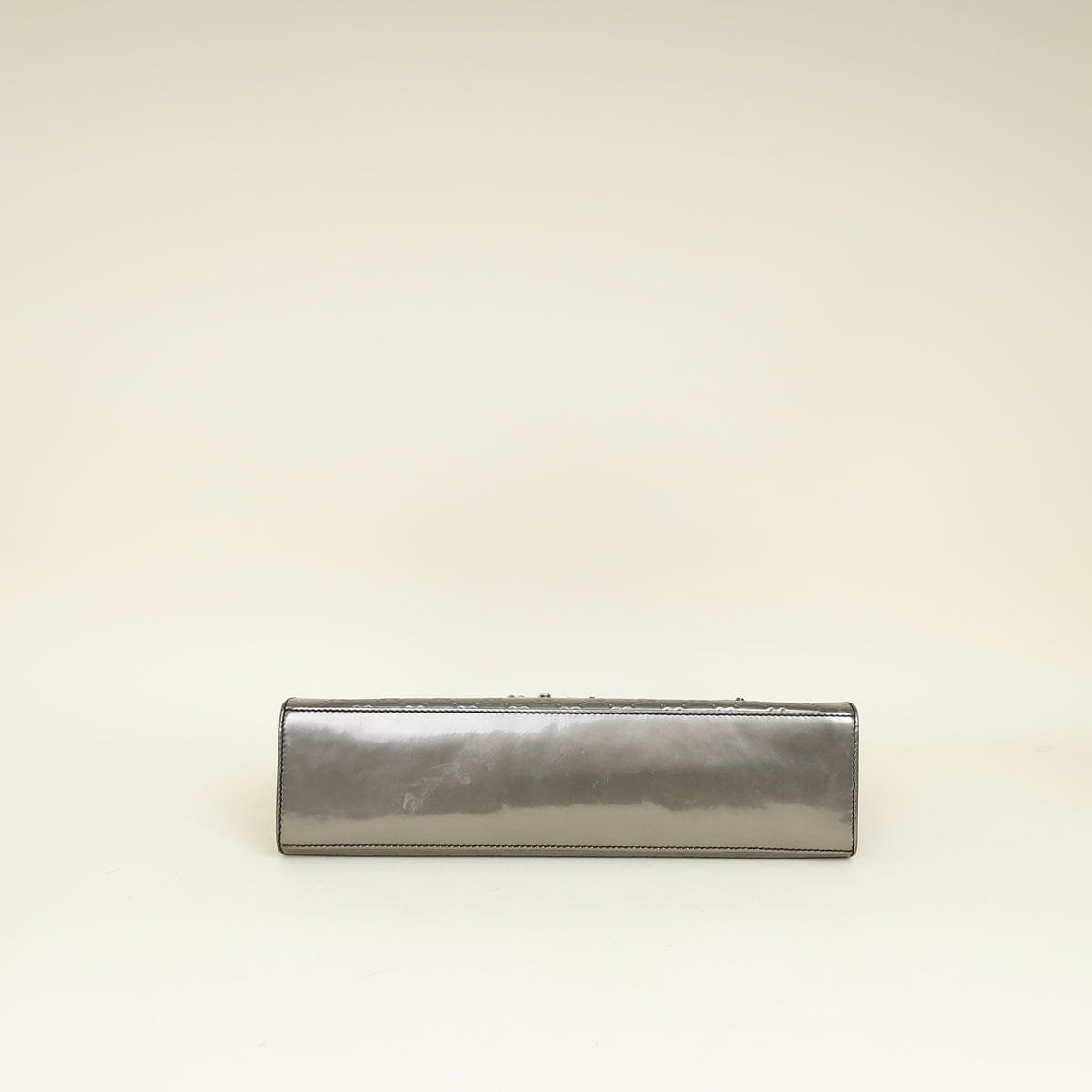 Gucci Metallic Brownish Gray GG Shine Emily Large Shoulder Bag