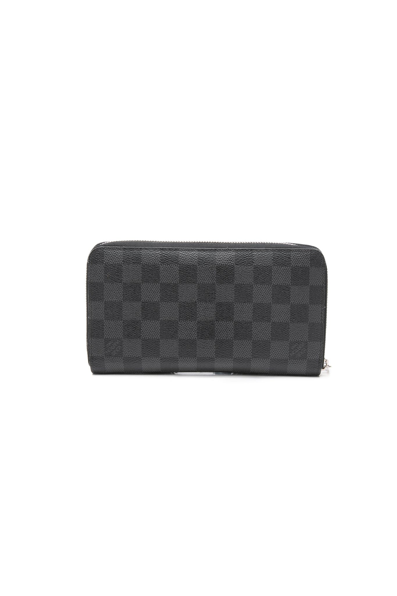 LOUIS VUITTON Damier Graphite Trunks and Locks Zippy Organizer Wallet