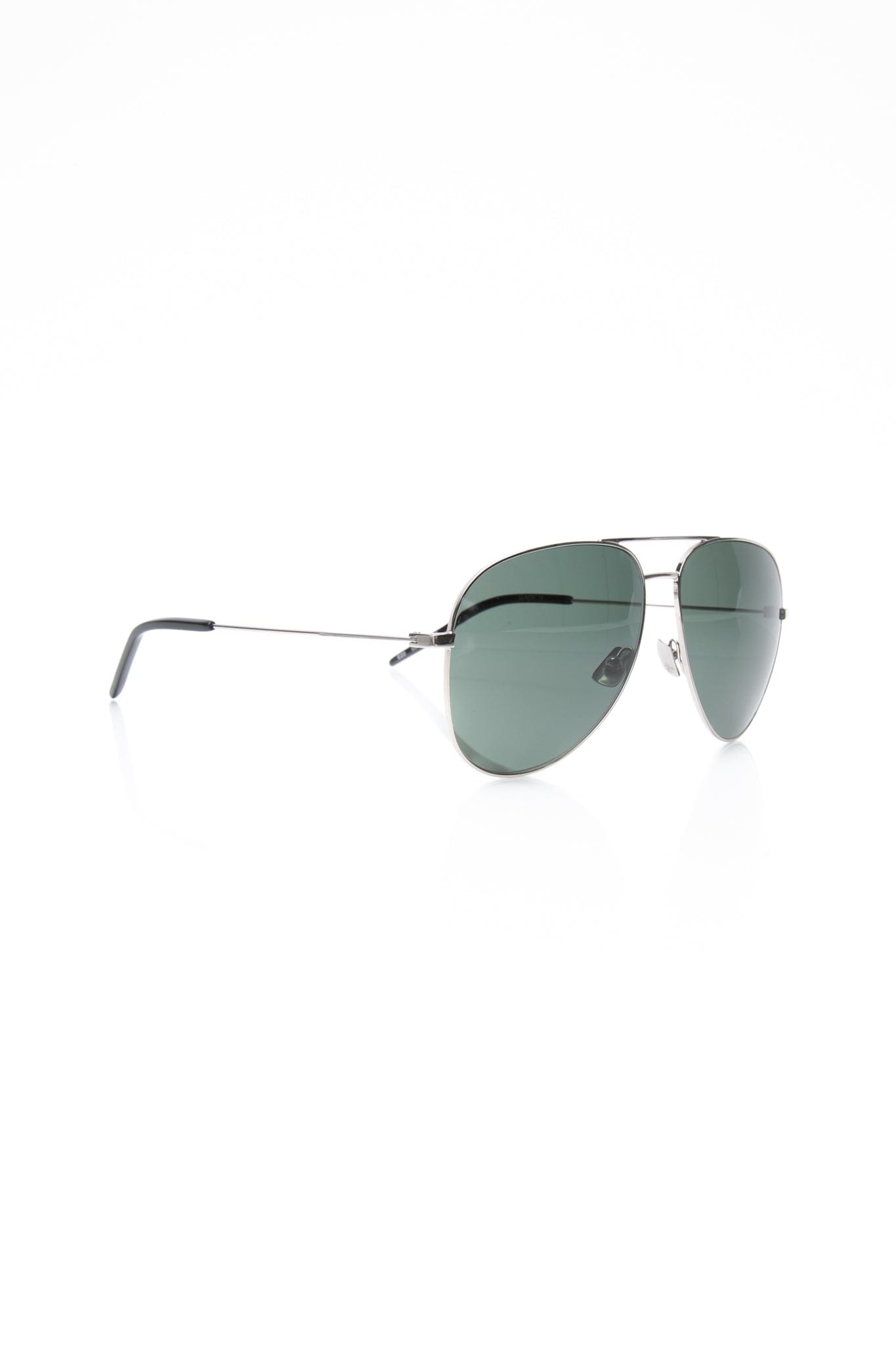 SAINT LAURENT Aviator Silver Sunglasses