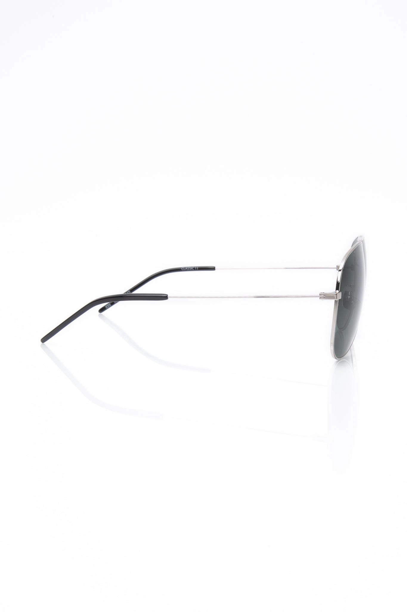 SAINT LAURENT Aviator Silver Sunglasses