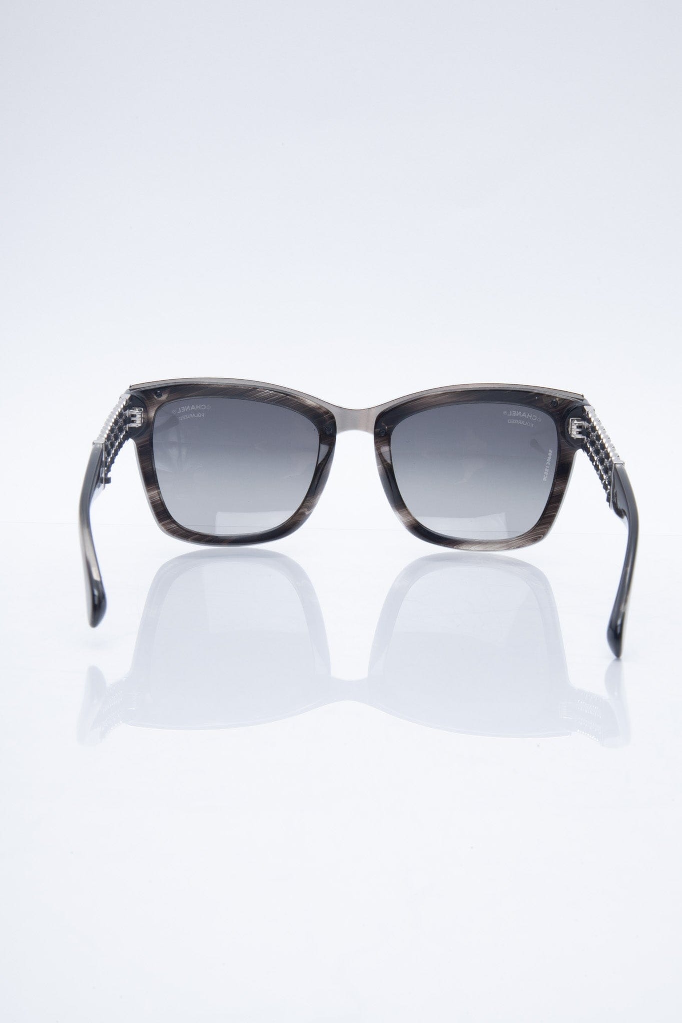 CHANEL Square Chain Polarized Sunglasses