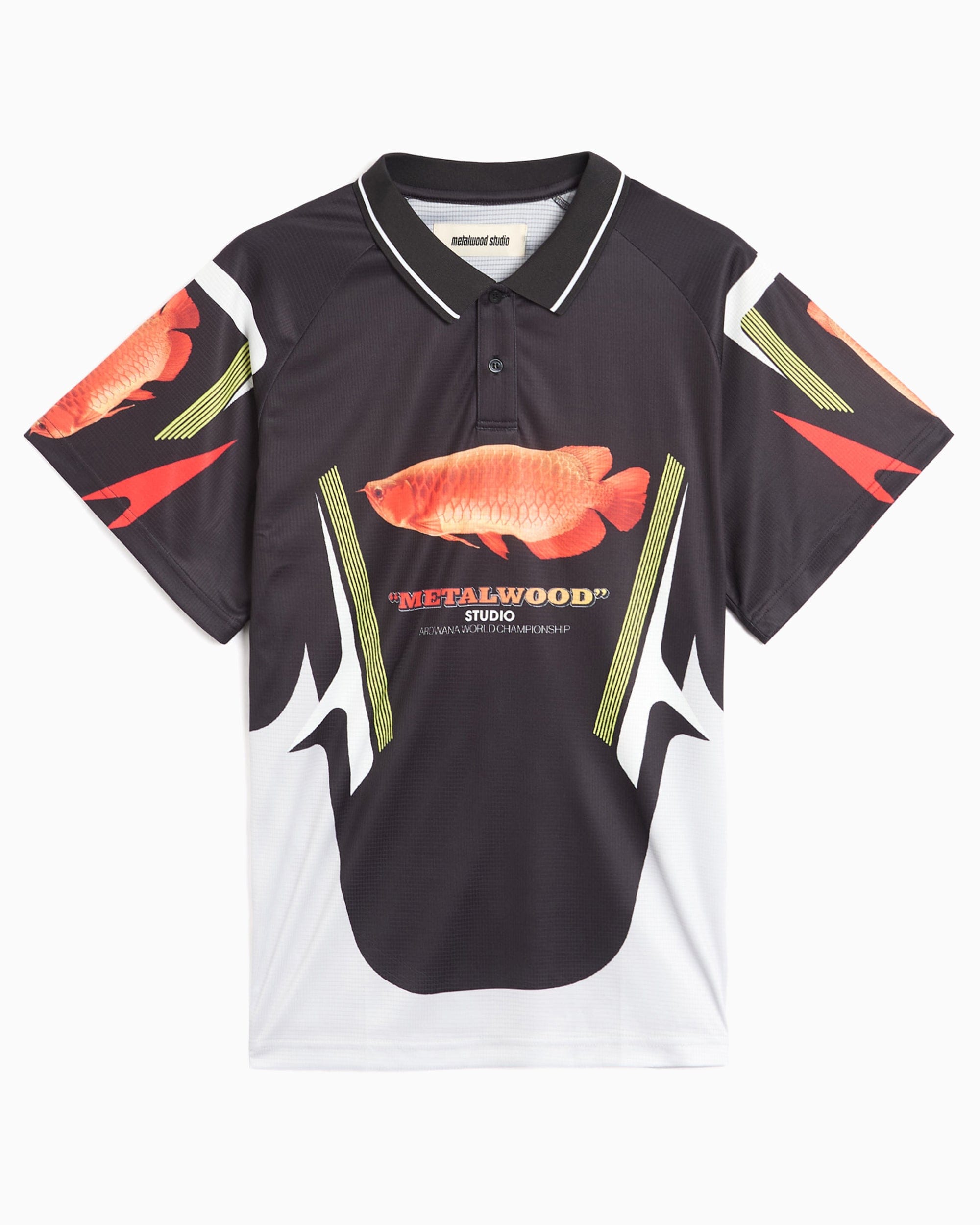 Metalwood Jersey T-Shirt con gráfico Relaxed Metalwood Arowana para hombre