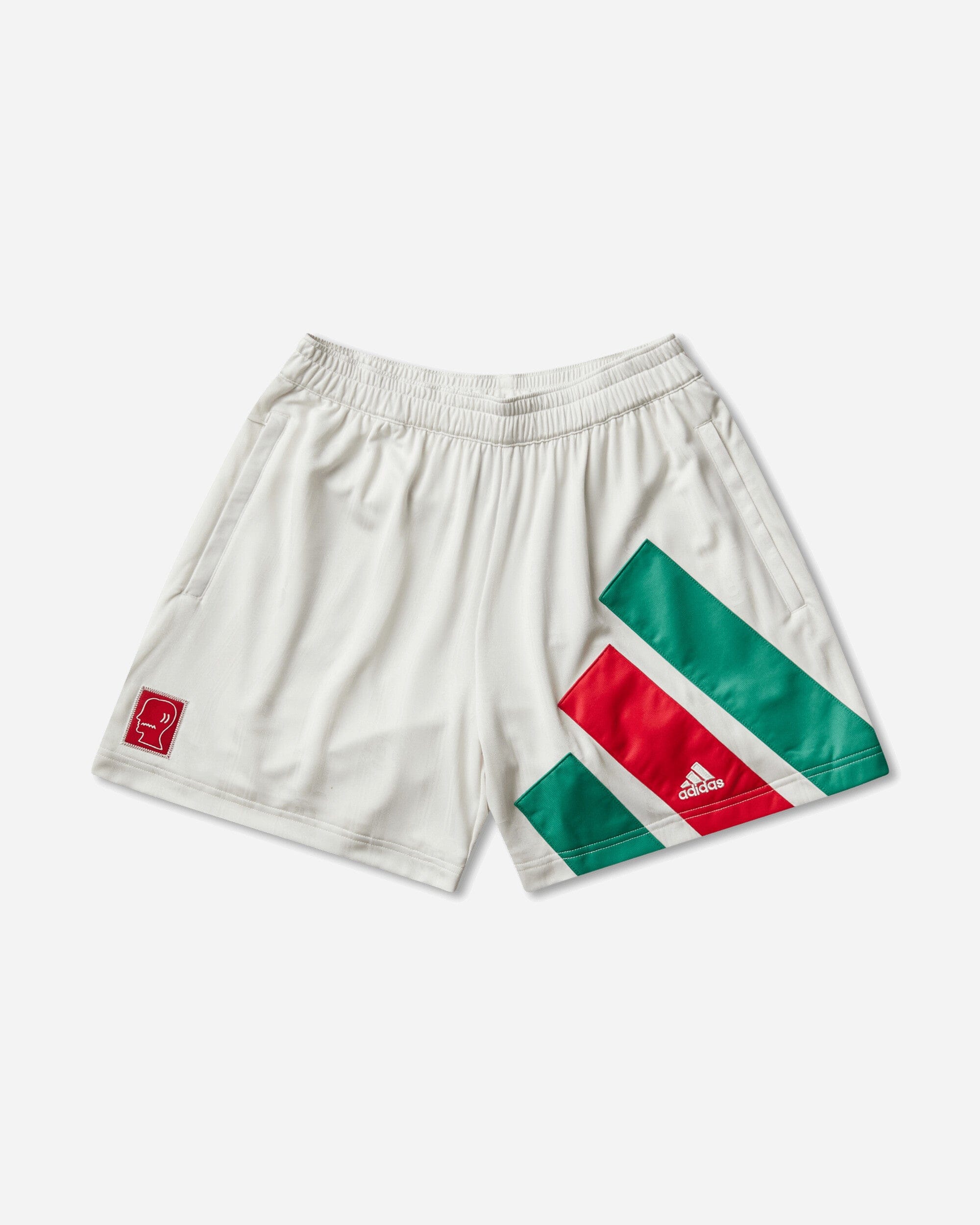 adidas Brain Dead x Disney Football Shorts Chalk White